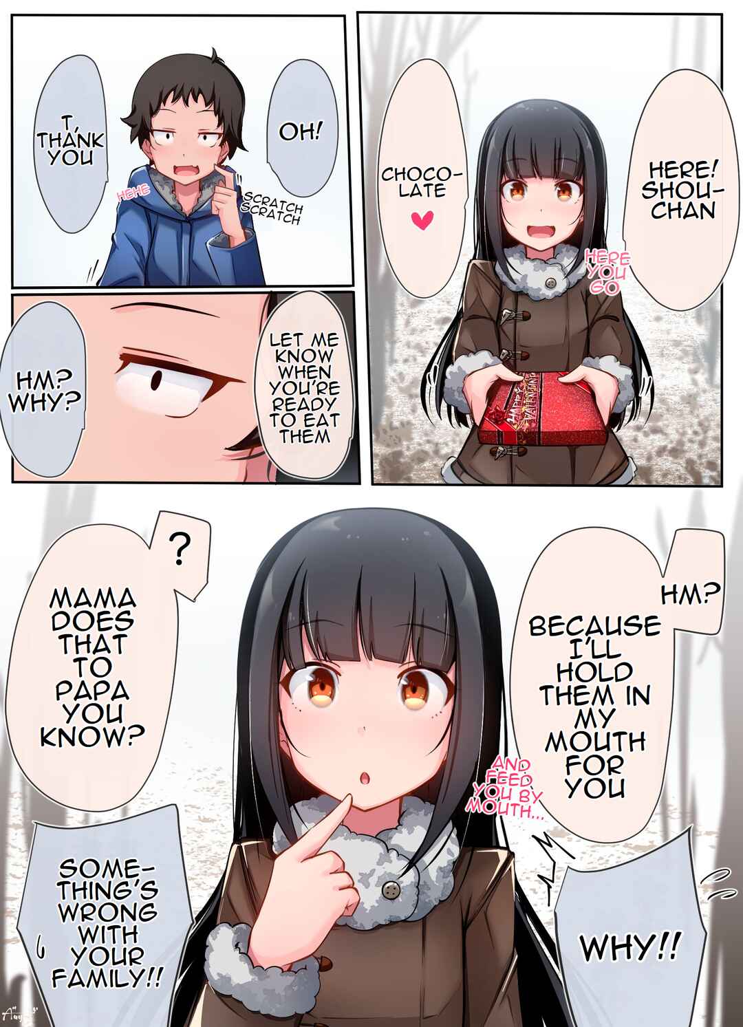 Class no Gal ni Kuuki Atsukai Sareteimasu Chapter 38 - Page 1