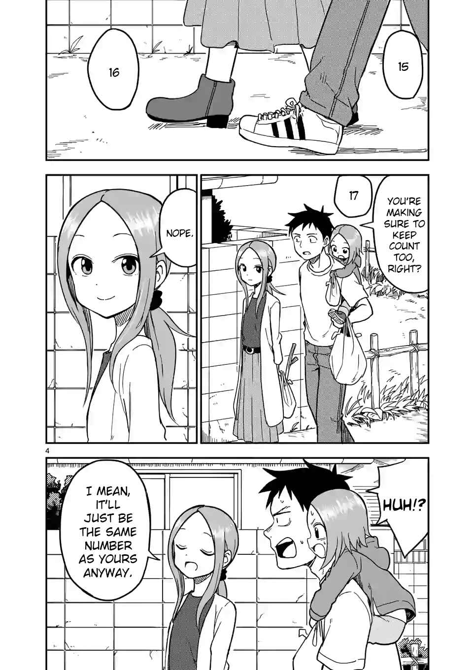 Karakai Jouzu no (Moto) Takagi-san Chapter 132 - Page 4