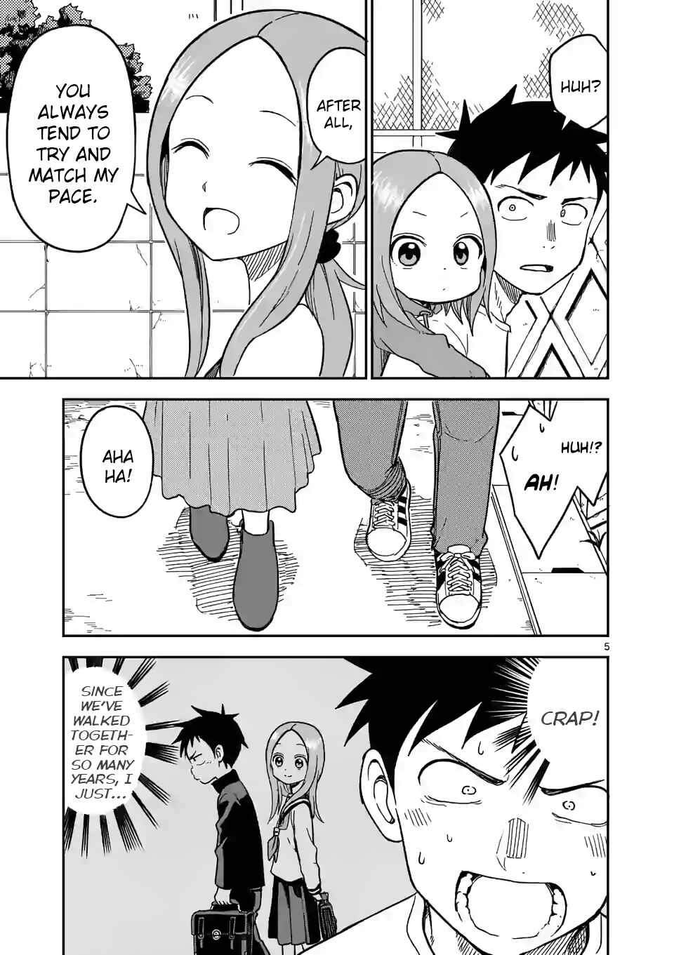 Karakai Jouzu no (Moto) Takagi-san Chapter 132 - Page 5