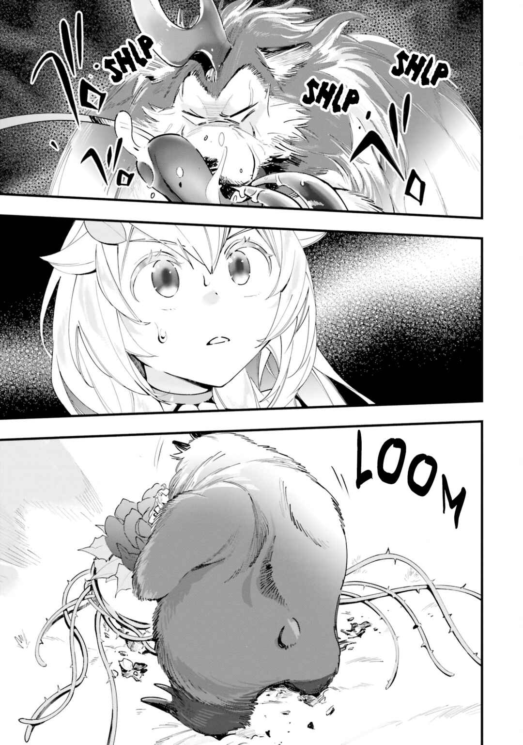 Shokubutsu Monster Musume Nikki: Seijo datta Watashi ga Uragirareta Hate ni Alraune ni Tensei Shite Shimatta node, kore kara wa Kougousei o Shinagara Shizuka ni Shokubutsu Life o Sugoshimasu Chapter 8 - Page 27