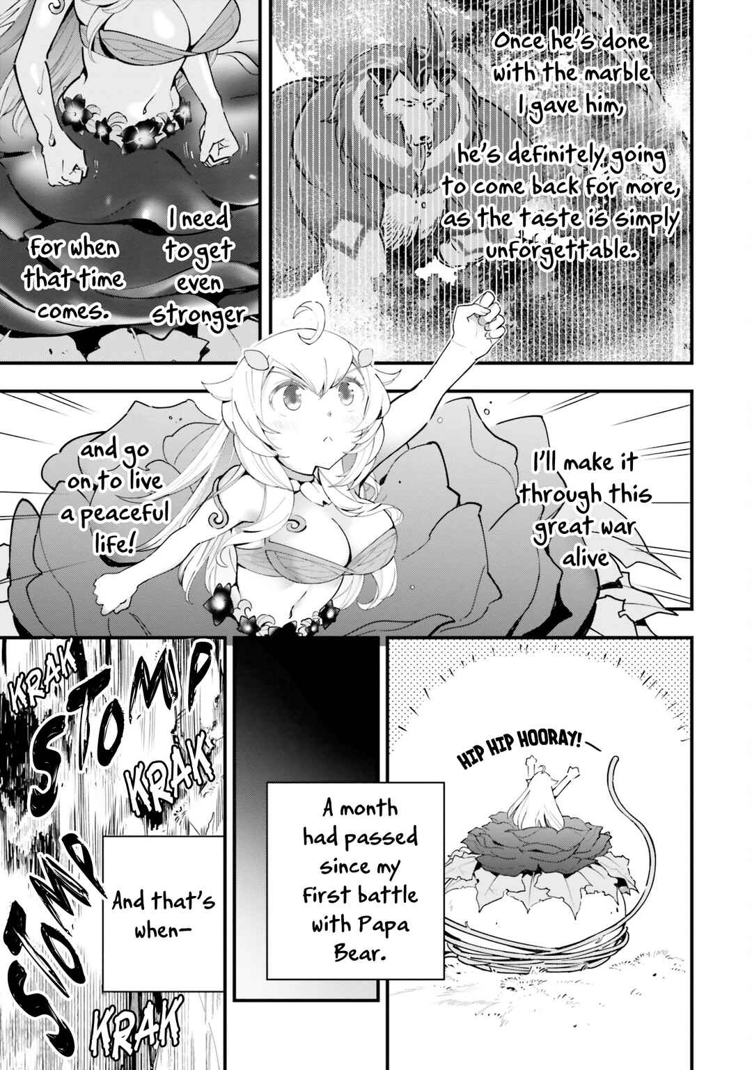 Shokubutsu Monster Musume Nikki: Seijo datta Watashi ga Uragirareta Hate ni Alraune ni Tensei Shite Shimatta node, kore kara wa Kougousei o Shinagara Shizuka ni Shokubutsu Life o Sugoshimasu Chapter 8 - Page 8