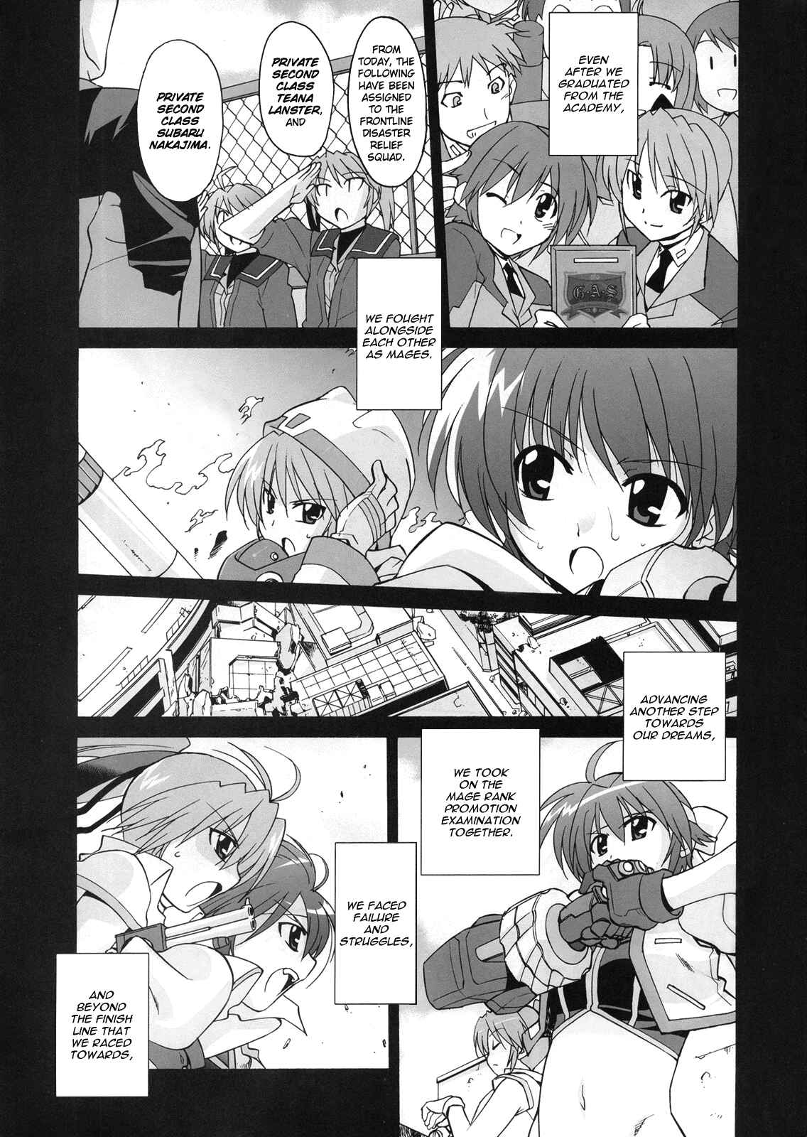 Mahou Shoujo Lyrical Nanoha StrikerS the Comics Chapter 8 - Page 14