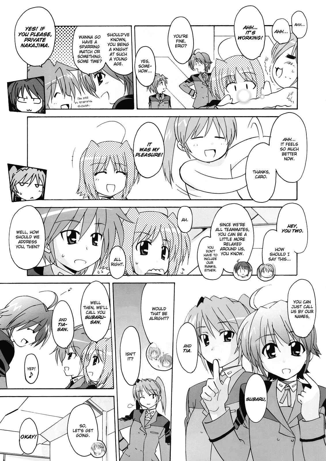 Mahou Shoujo Lyrical Nanoha StrikerS the Comics Chapter 8 - Page 19