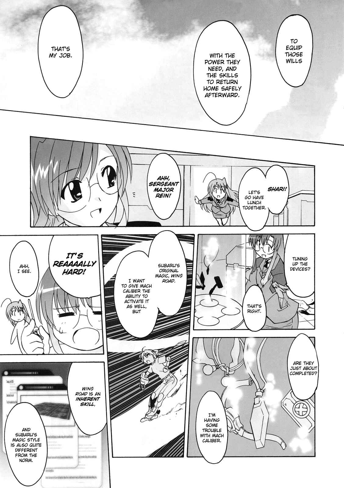 Mahou Shoujo Lyrical Nanoha StrikerS the Comics Chapter 8 - Page 29