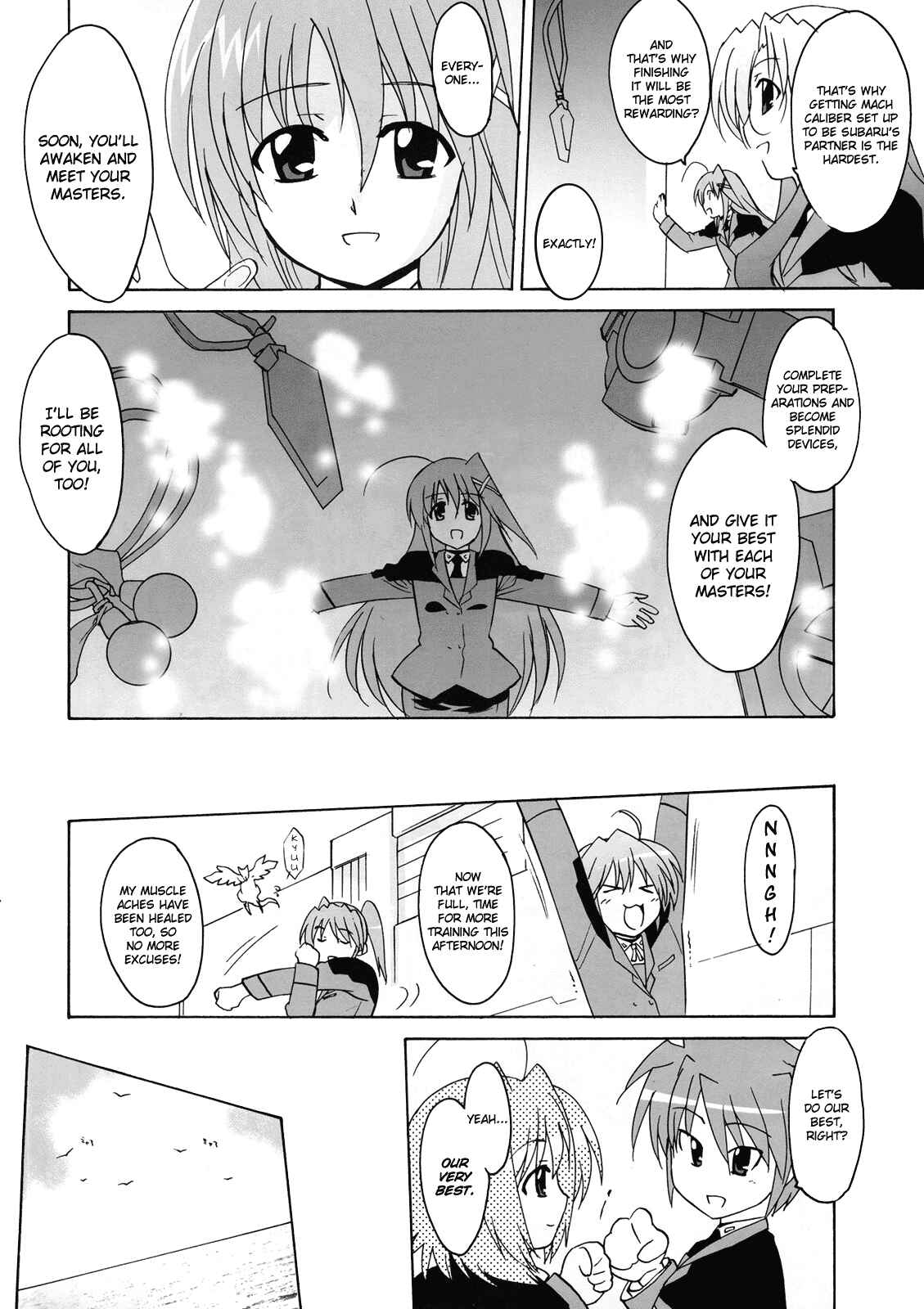Mahou Shoujo Lyrical Nanoha StrikerS the Comics Chapter 8 - Page 30