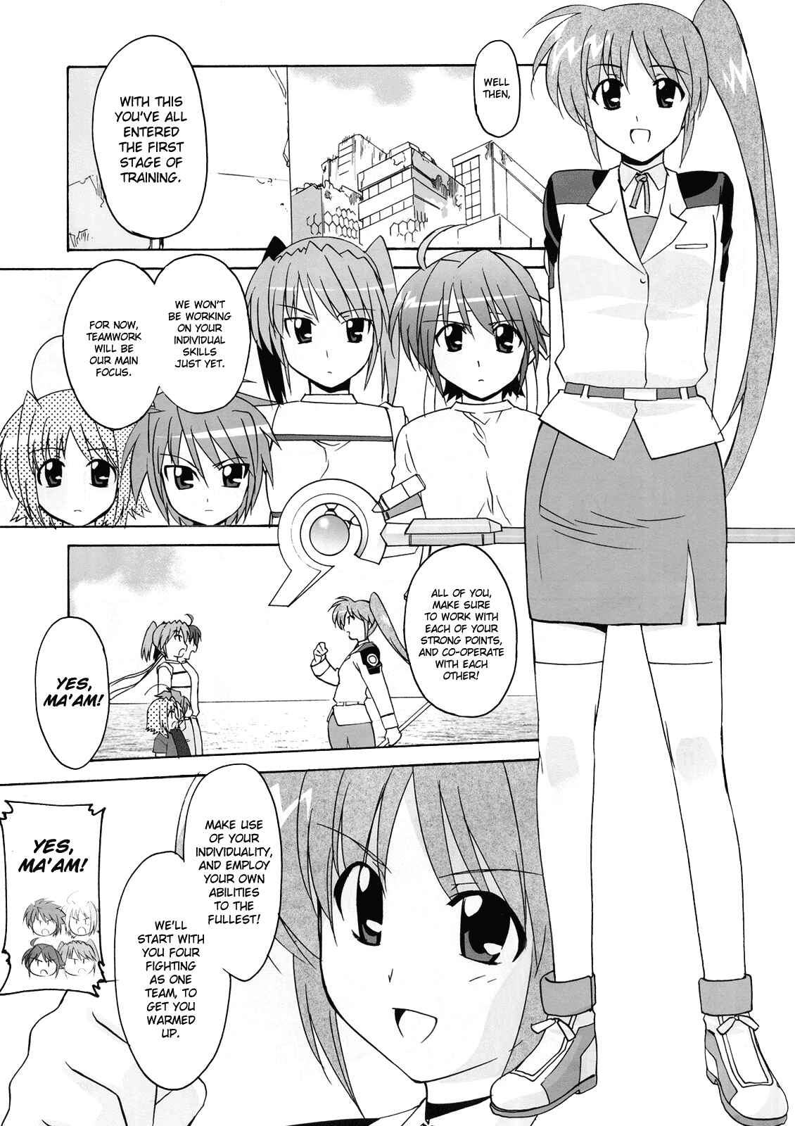 Mahou Shoujo Lyrical Nanoha StrikerS the Comics Chapter 8 - Page 31