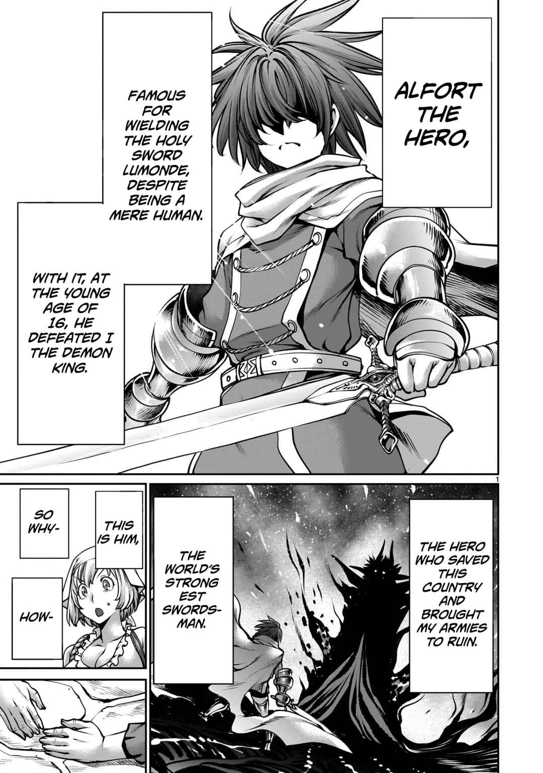 Saikyou Skill "Inochigoi" de Kuyashii Kedo Musou Shichau Moto Maou-sama no Sekai Seifuku Katsudou Chapter 3 - Page 1