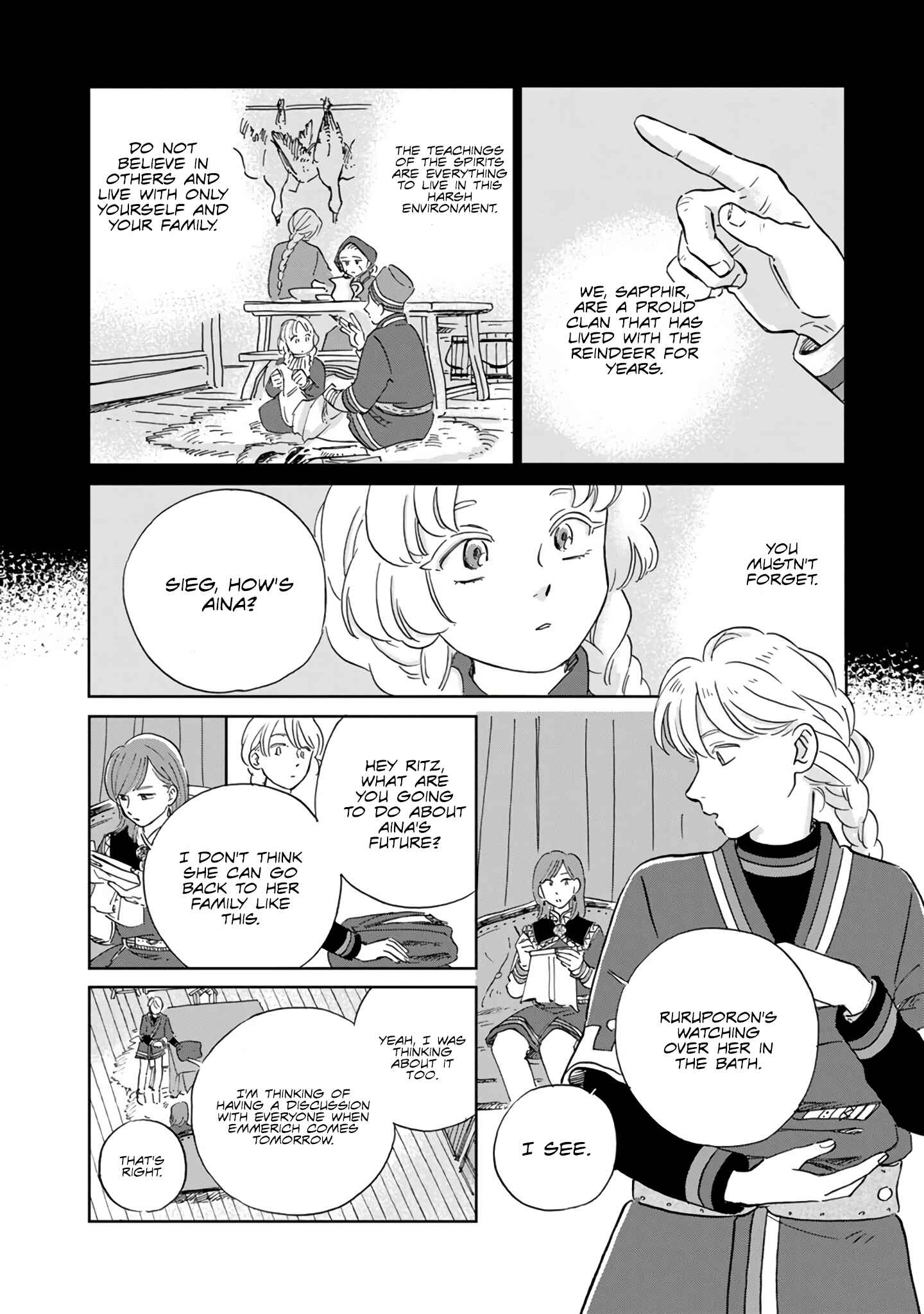 Hokuo Kizoku to Moukinzuma no Yukiguni Karigurashi Chapter 39 - Page 2