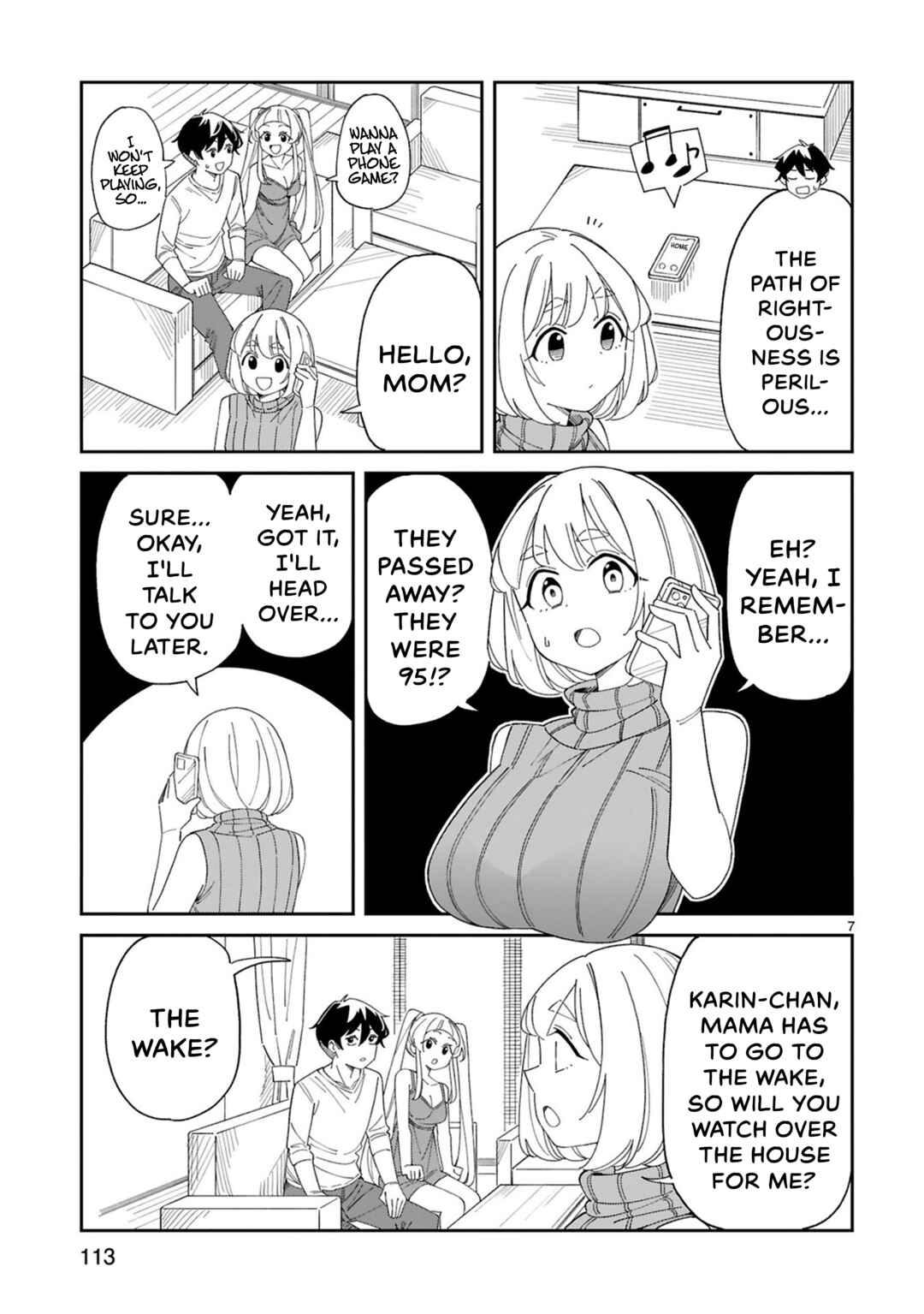Arasaa Mama no Watashi de Ii no? Chapter 33 - Page 7