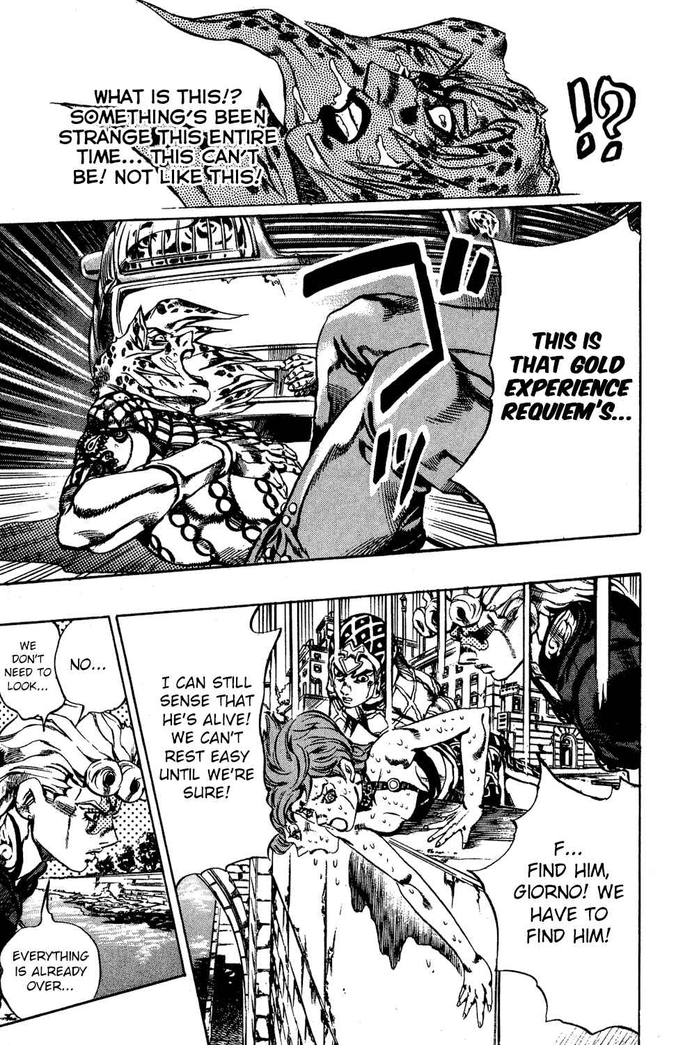 JoJo no Kimyou na Bouken: Part 5 - Ougon no Kaze Chapter 149 - Page 17