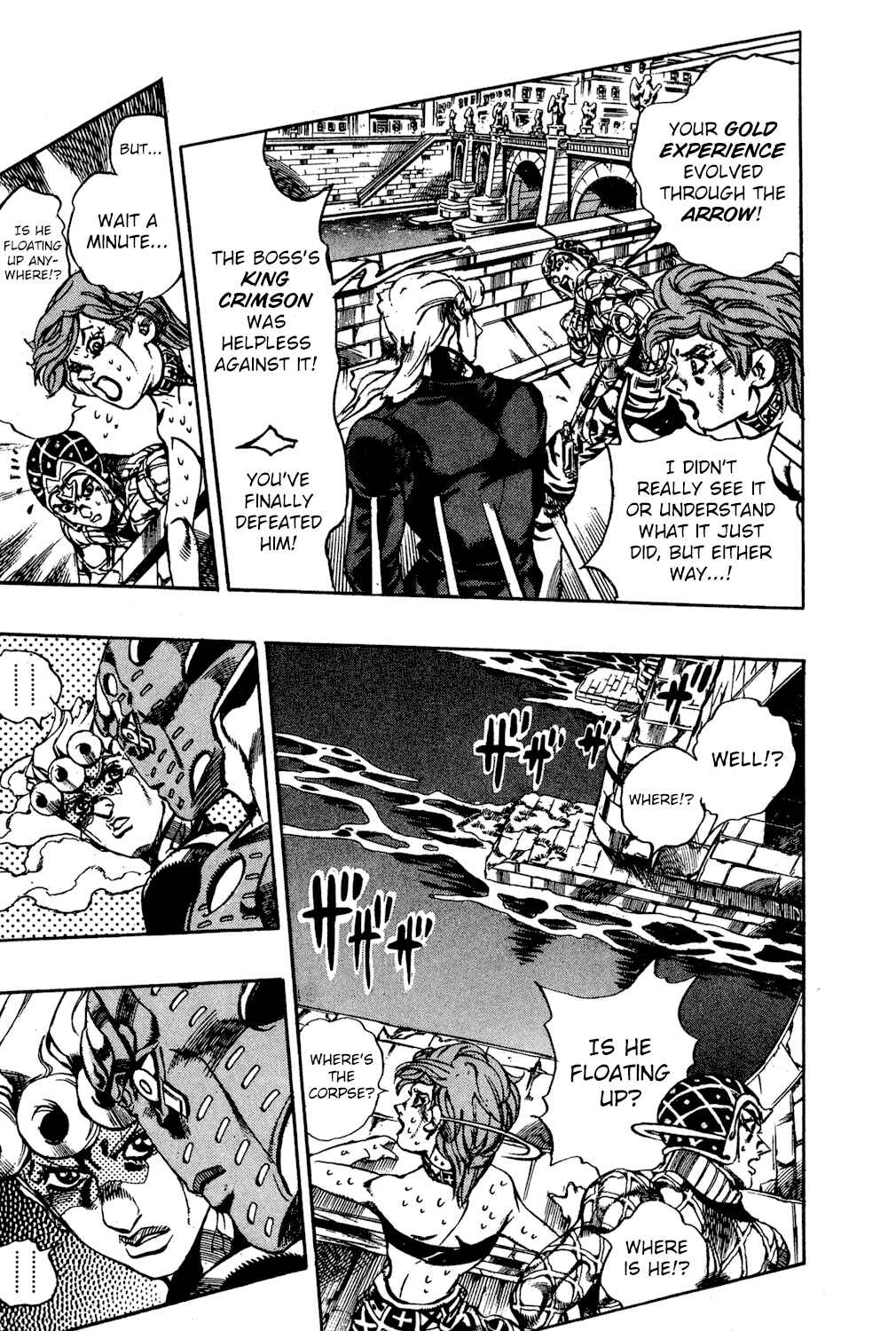 JoJo no Kimyou na Bouken: Part 5 - Ougon no Kaze Chapter 149 - Page 5