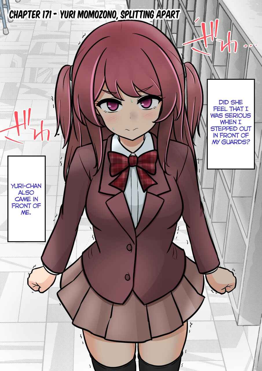 Danjo-hi 1:39 no Heikou Sekai wa Omoi no Hoka Futsuu (Fan Colored) Chapter 171 - Page 1
