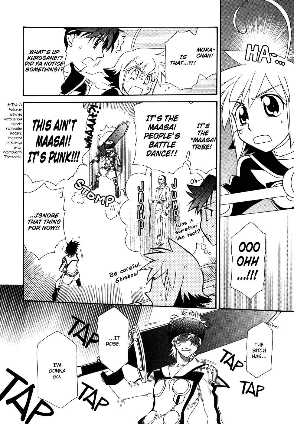 Hayate x Blade Chapter 42 - Page 12