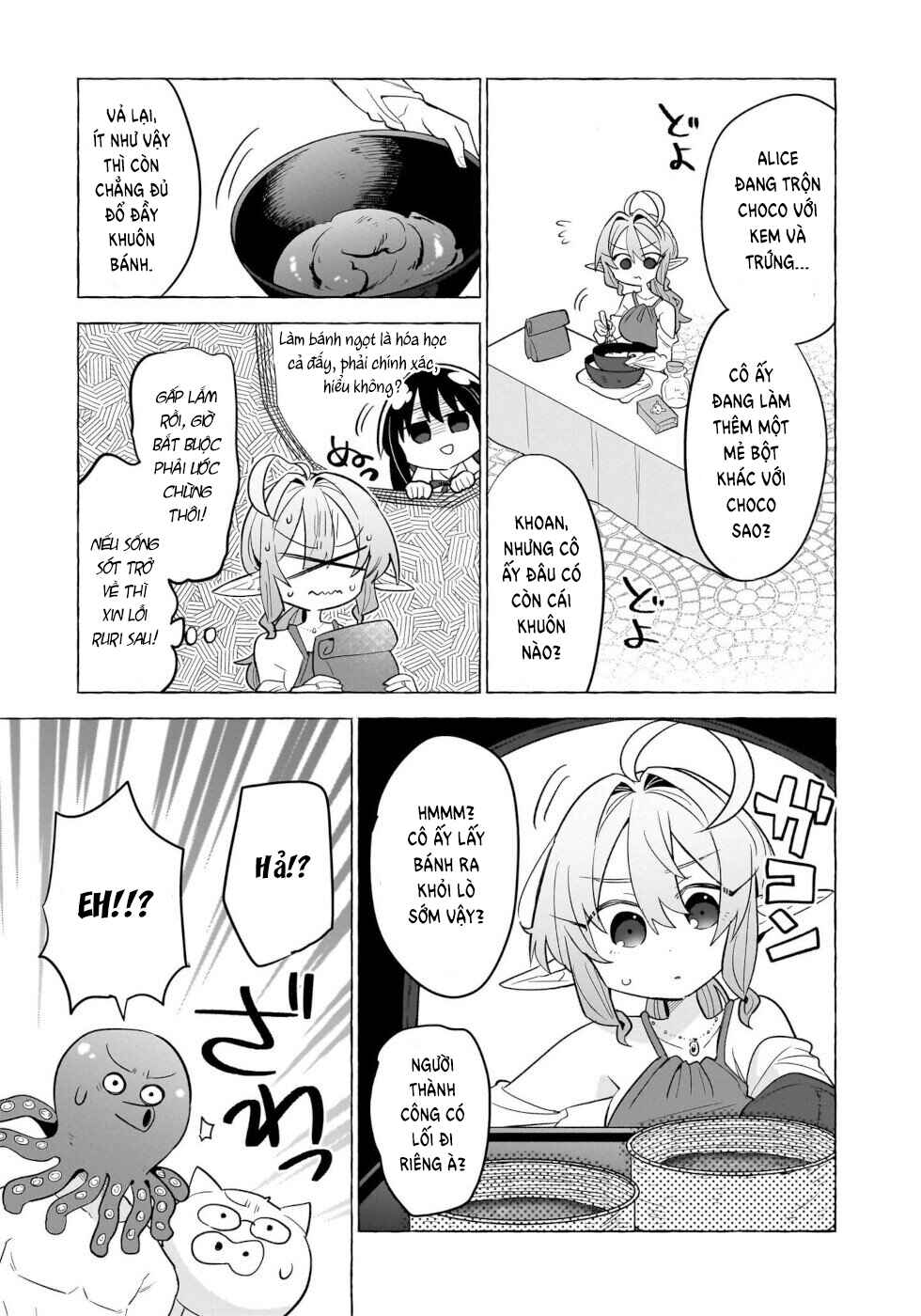 Okashi na Elf to Joshikousei Chapter 9 - Page 9