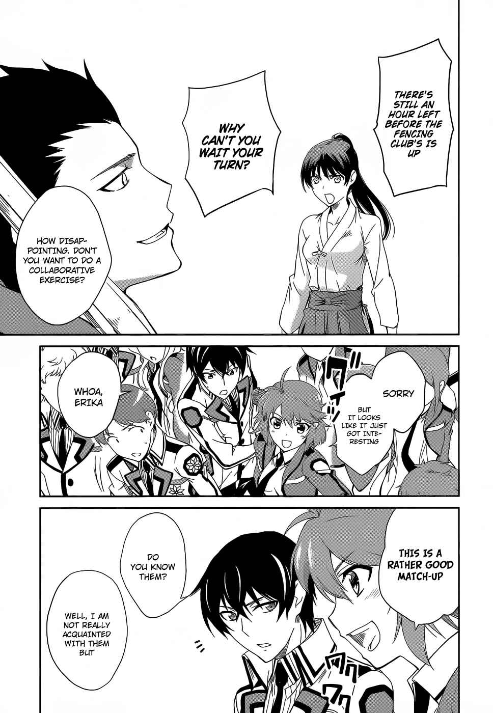 Mahouka Koukou no Rettousei - Nyuugaku-hen Chapter 10 - Page 16