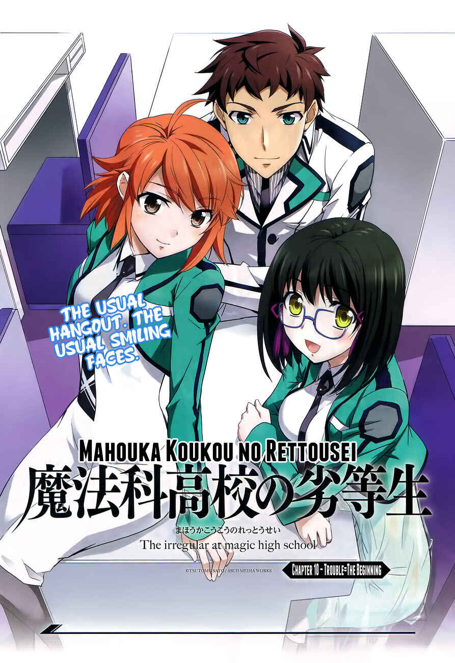 Mahouka Koukou no Rettousei - Nyuugaku-hen Chapter 10 - Page 3