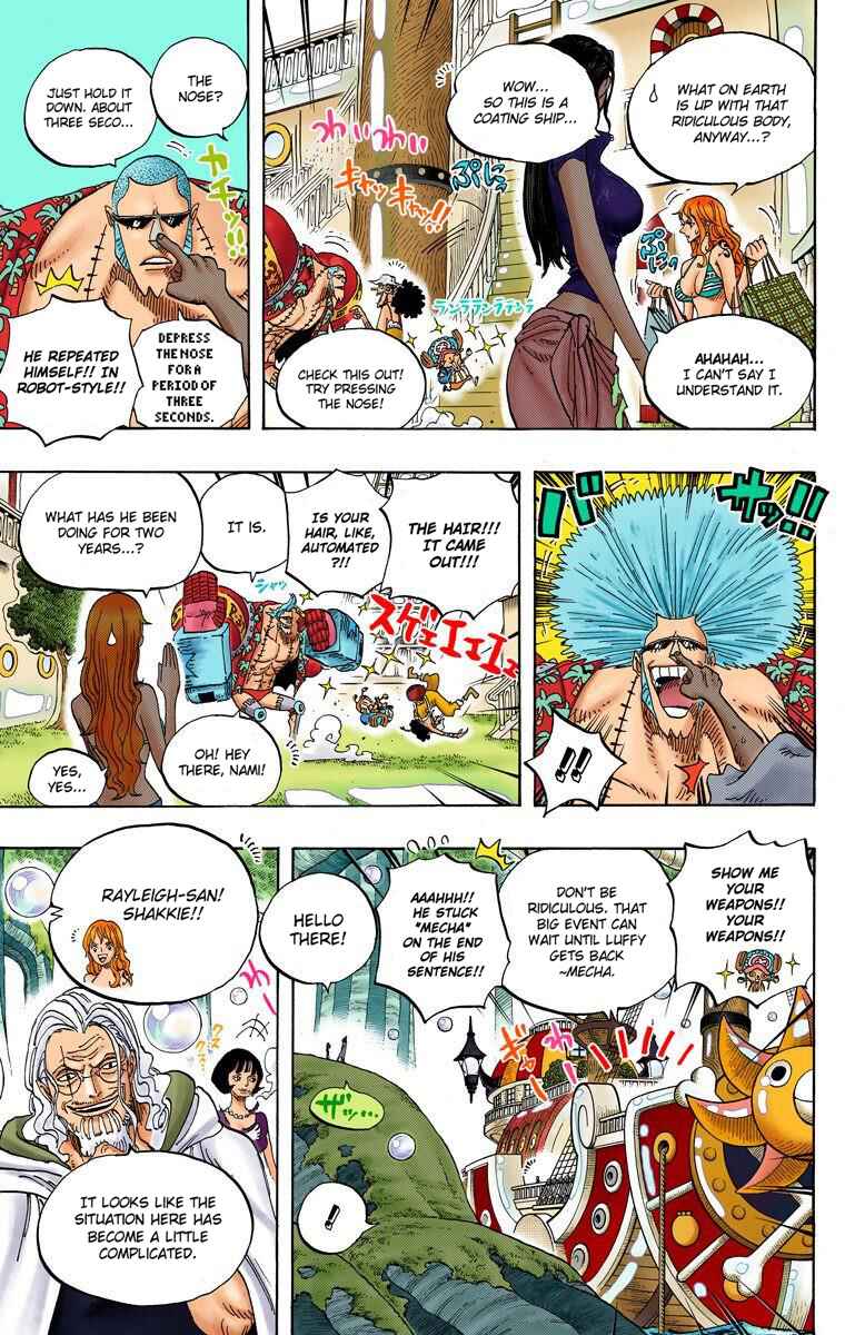 One Piece (Official Colored) Chapter 600 - Page 17
