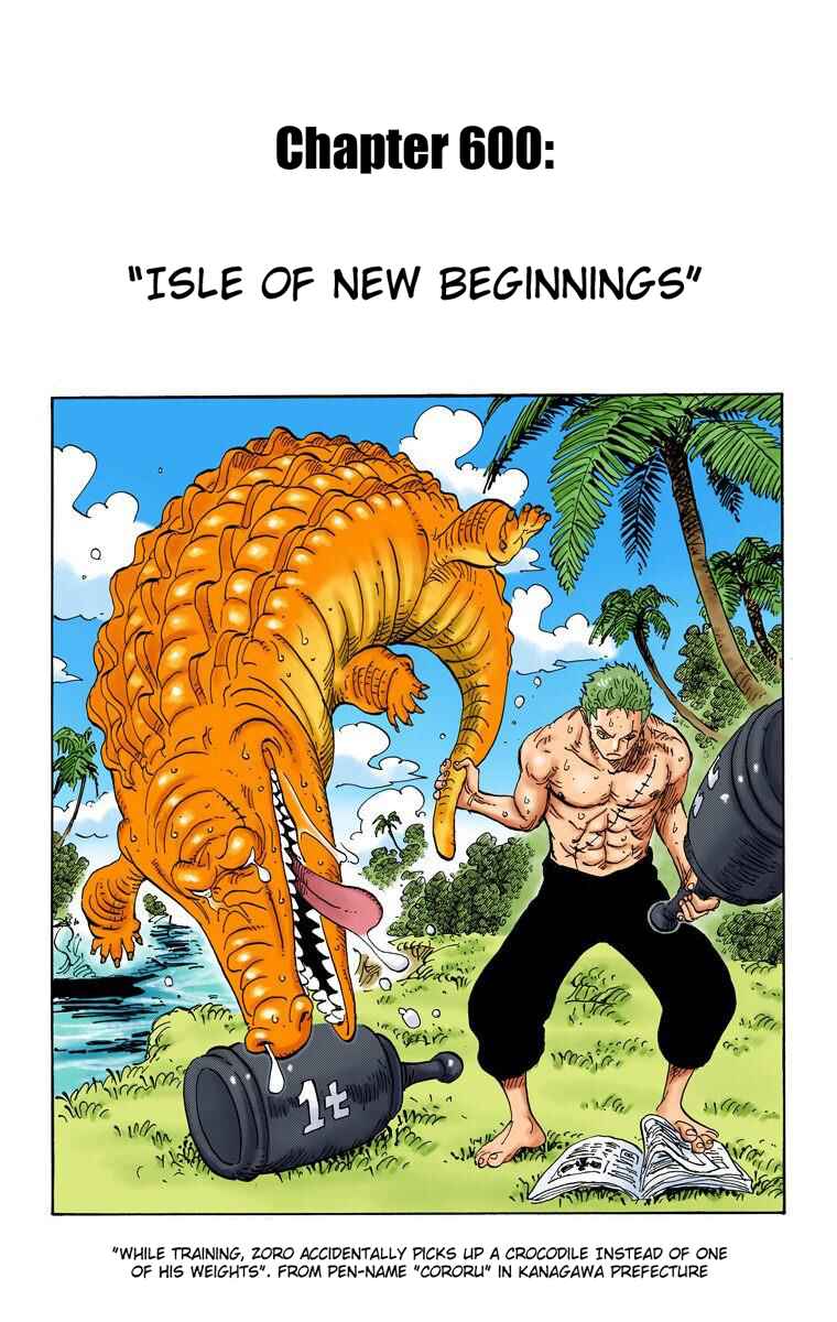 One Piece (Official Colored) Chapter 600 - Page 2