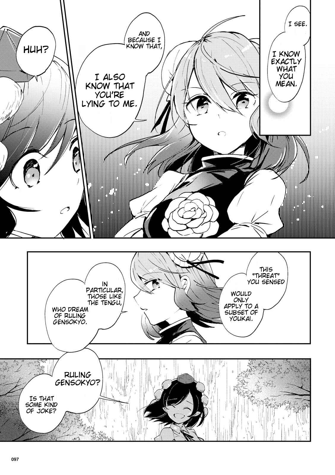 Touhou Ibara Kasen ~ Wild and Horned Hermit. Chapter 42 - Page 19
