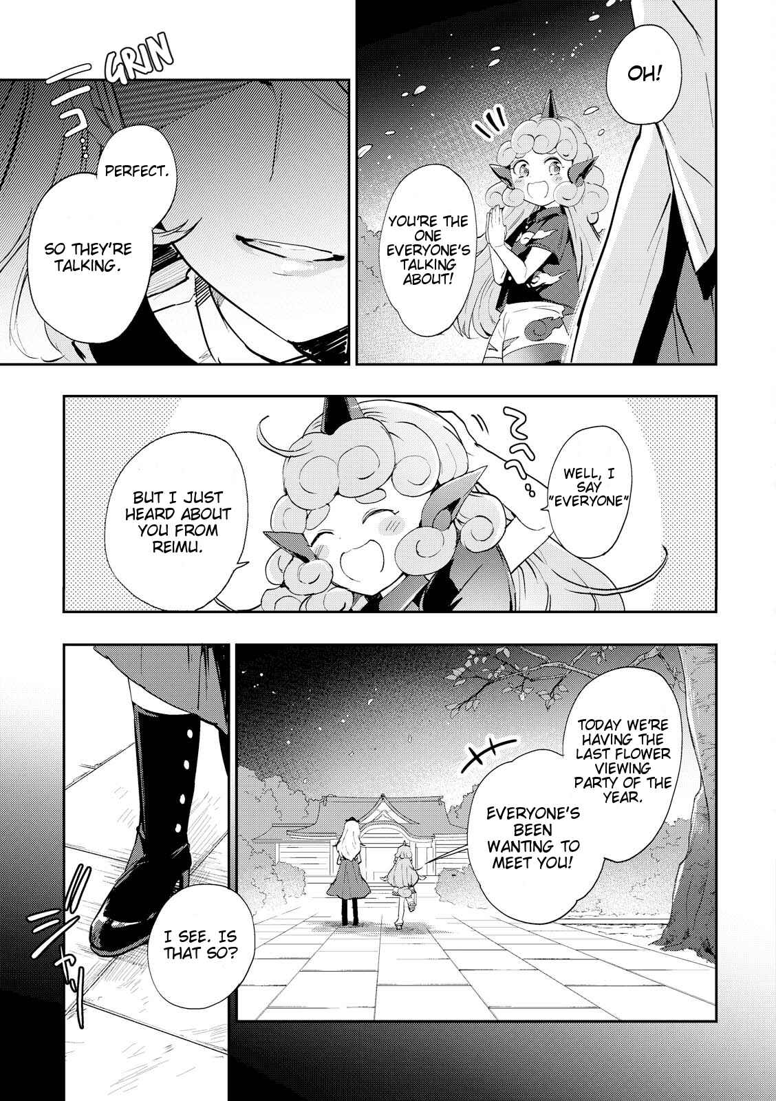 Touhou Ibara Kasen ~ Wild and Horned Hermit. Chapter 42 - Page 23