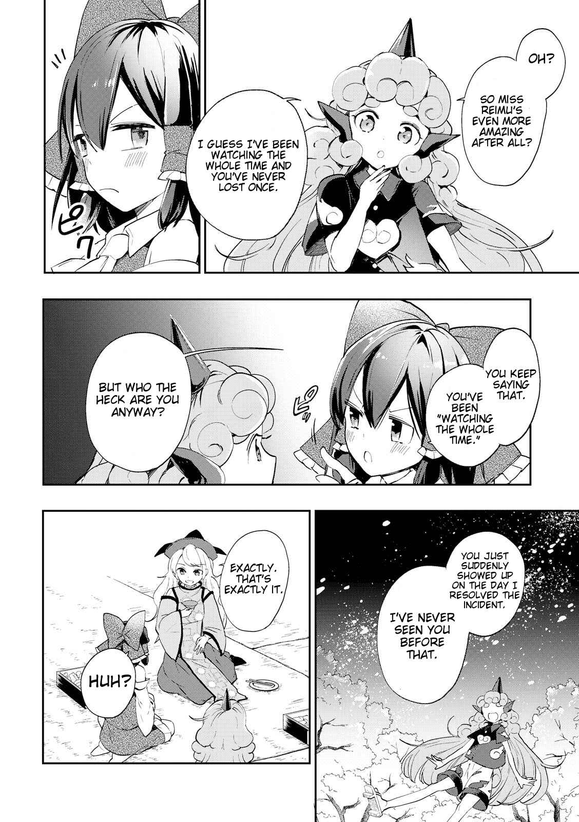 Touhou Ibara Kasen ~ Wild and Horned Hermit. Chapter 42 - Page 28