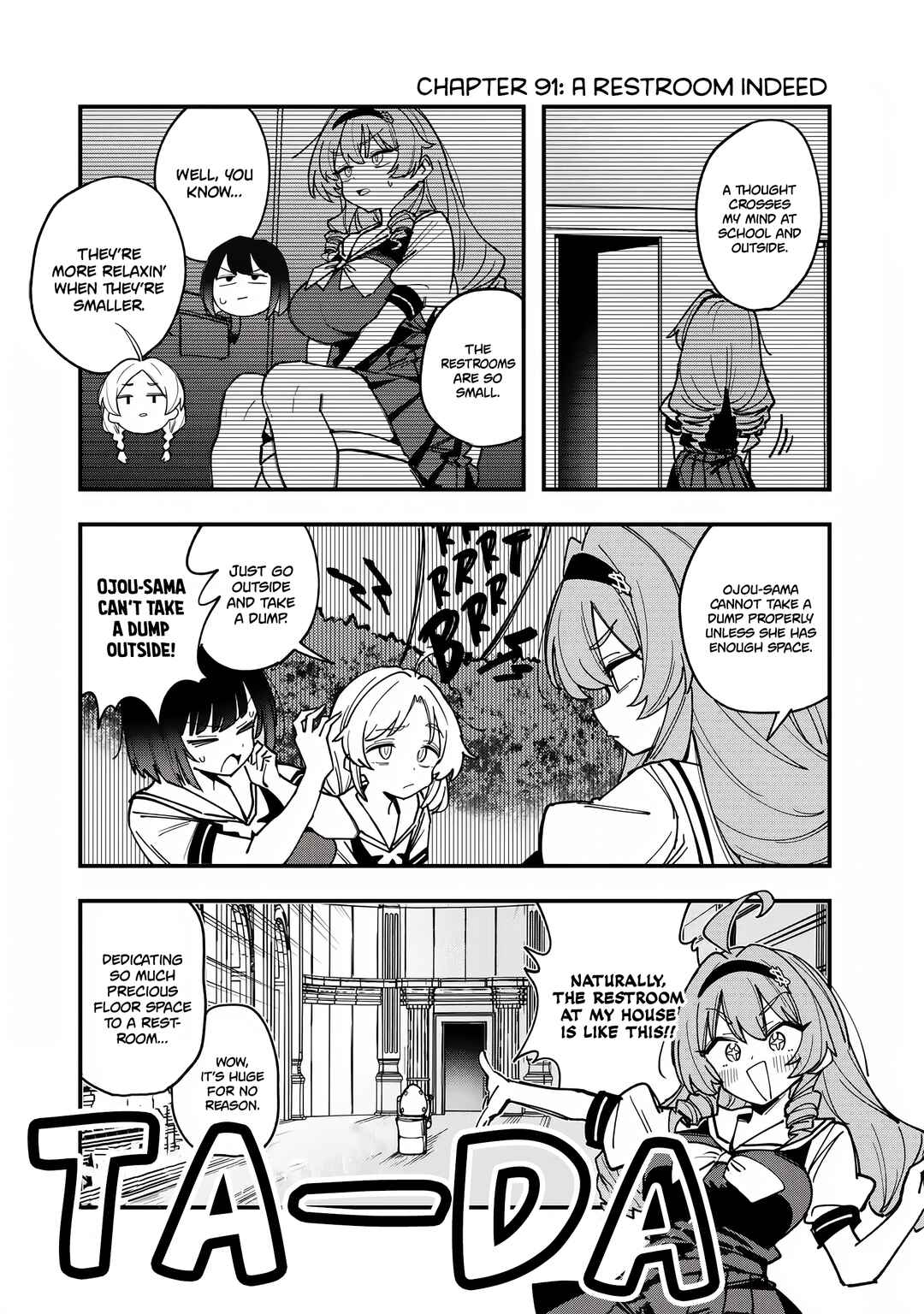 Bakushin Ojou-sama Dou! Chapter 91 - Page 1