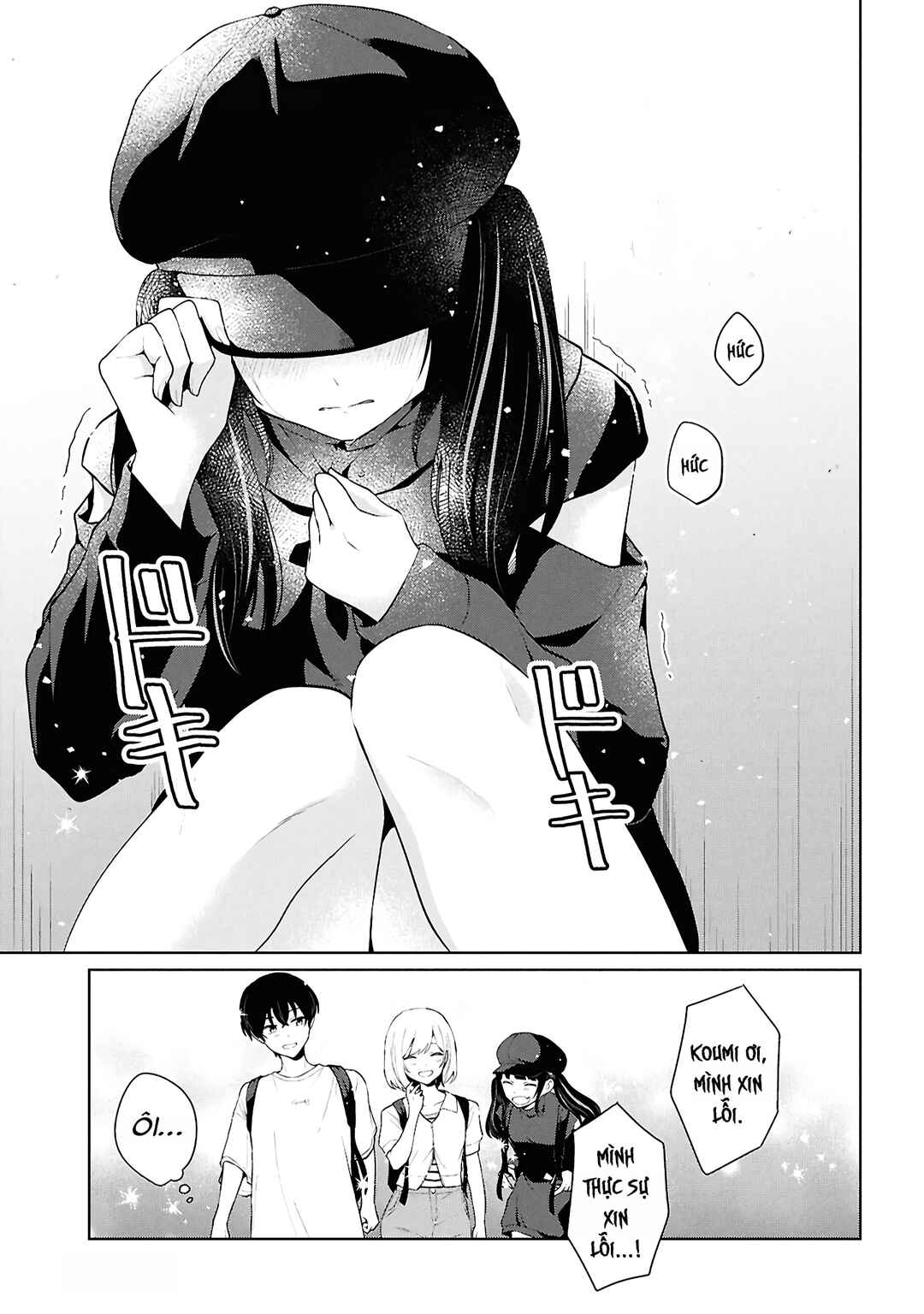 Danjo-hi 1:5 no Sekai demo Futsuu ni Ikirareru to Omotta? ~Gekiomoi Kanjou na Kanojo-tachi ga Mujikaku Danshi ni Honrou Saretara~ Chapter 7 - Page 41