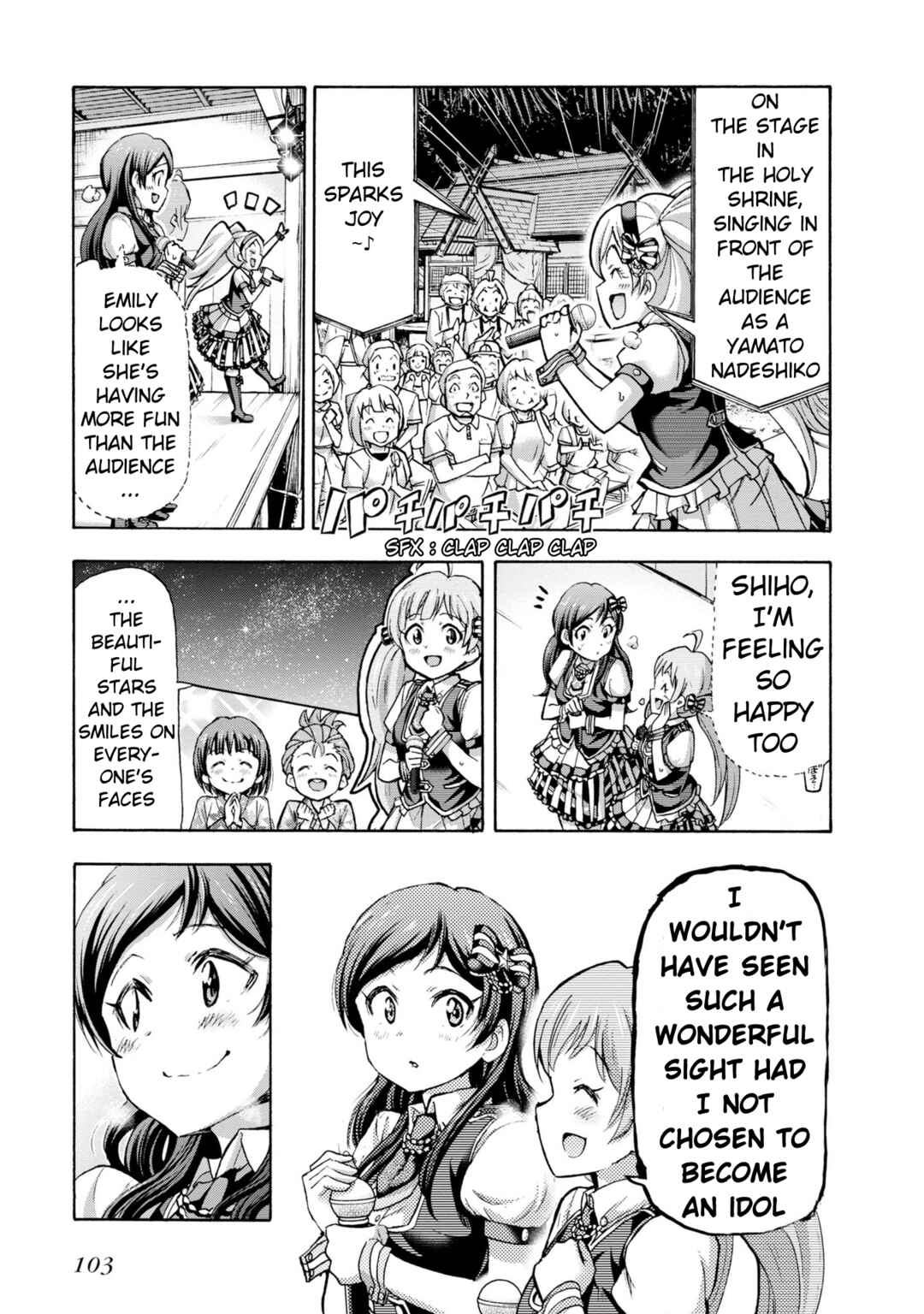 THE iDOLM@STER MILLION LIVE! Blooming Clover Chapter 33 - Page 27