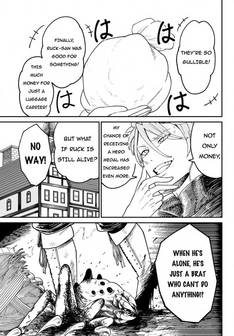 Nimotsu Mochi no Noukin Musou Chapter 4.1 - Page 10