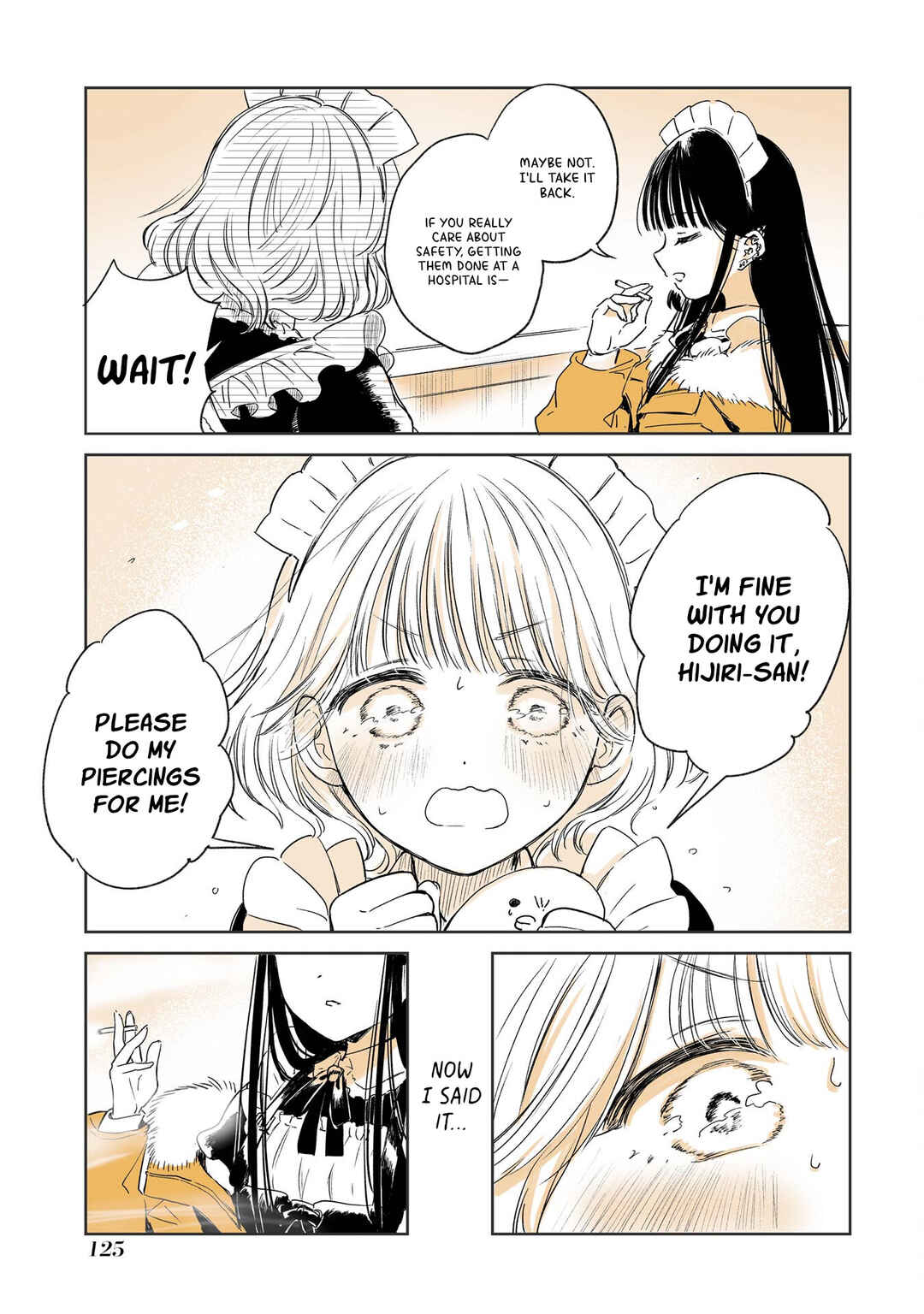 Akogare no Maid-san wa Tabako ga Niau Chapter 15 - Page 12