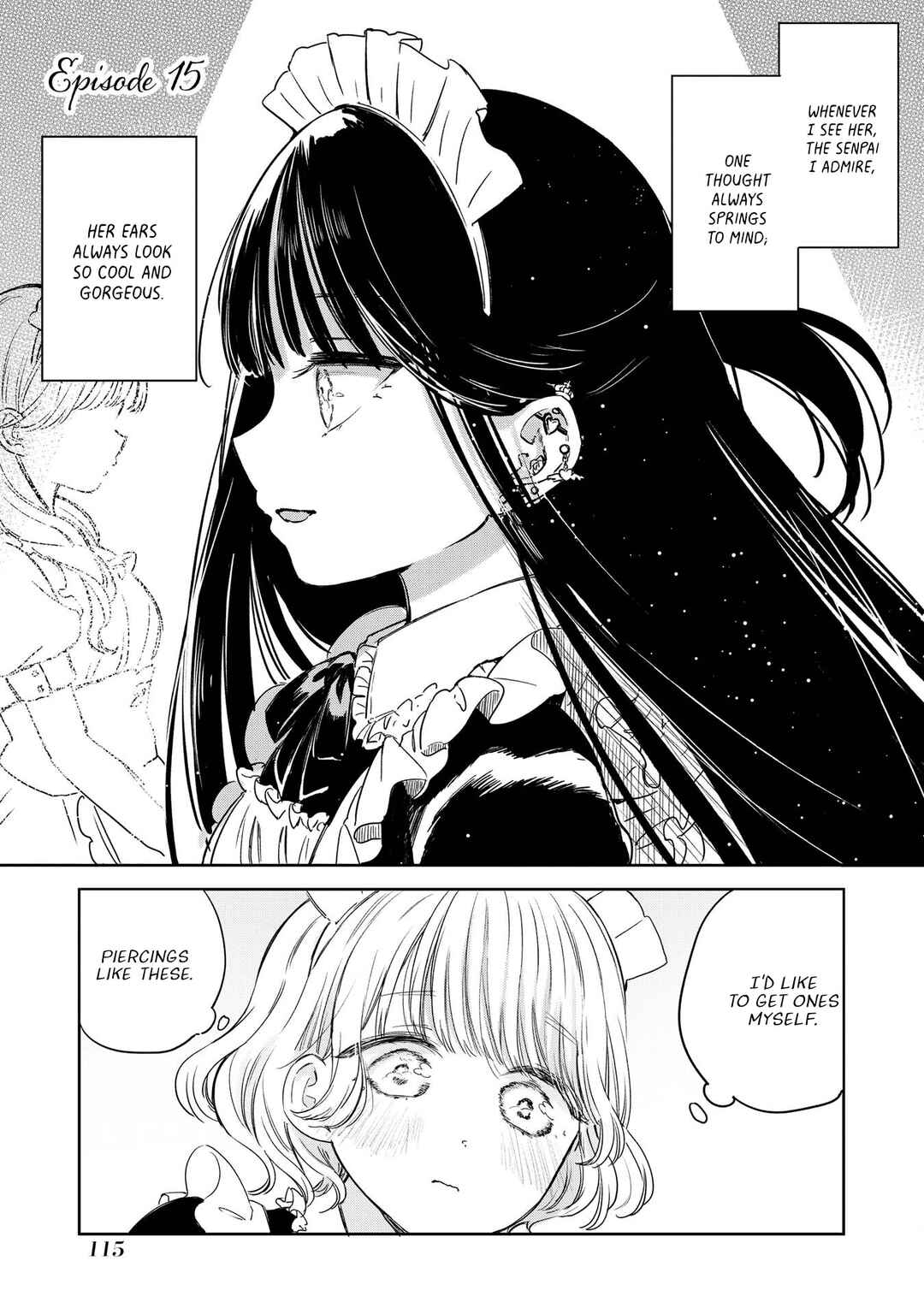 Akogare no Maid-san wa Tabako ga Niau Chapter 15 - Page 2