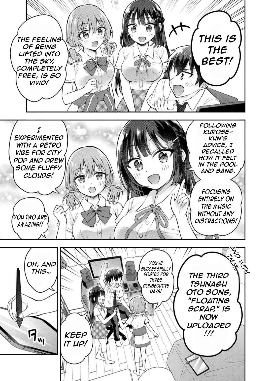 Tonari no Seki no Inkya Joshi ga Oshi Utaite Datta ~Ore no Kyoku o Uttatekure!~ Chapter 14.2 - Page 8