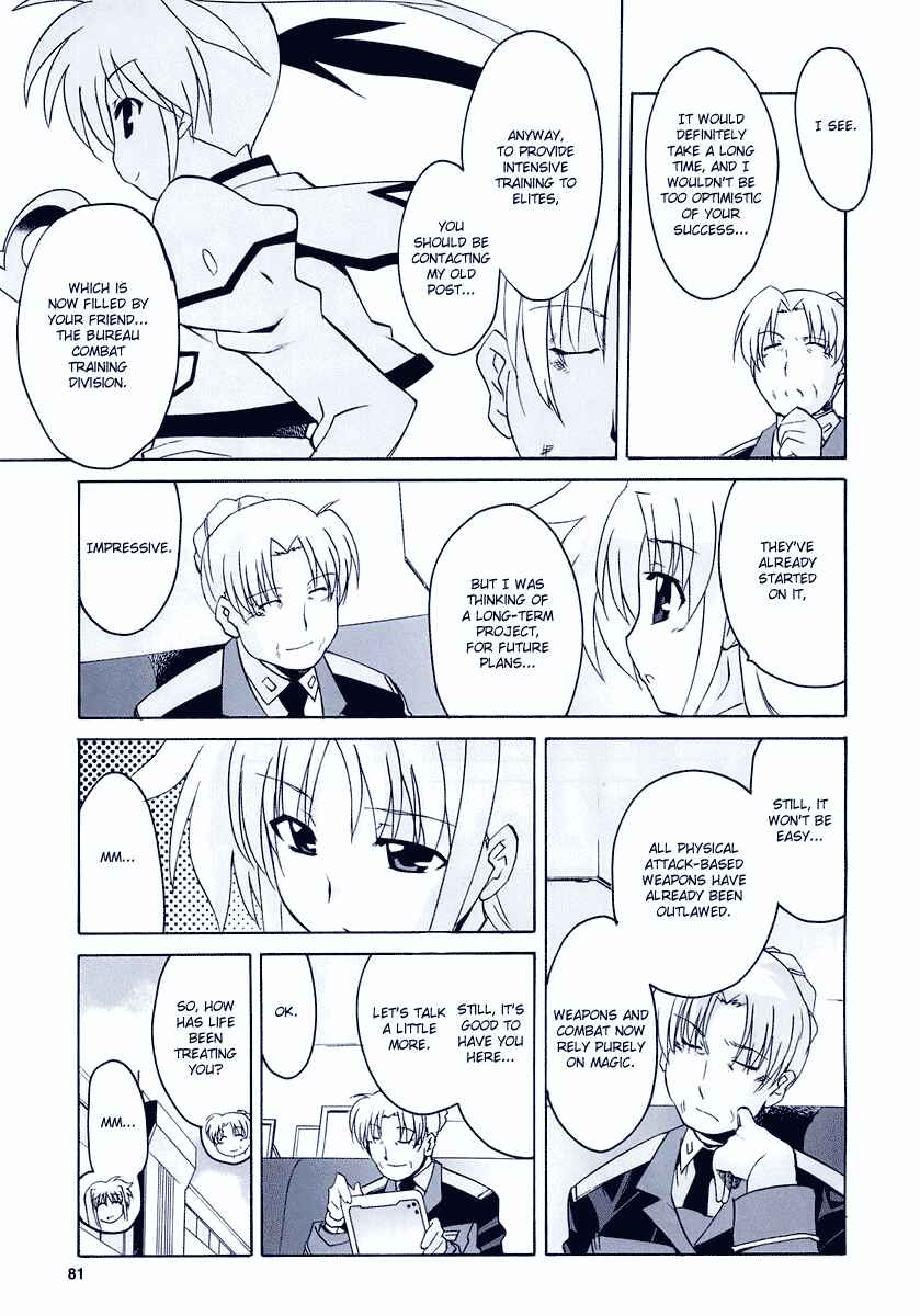 Mahou Shoujo Lyrical Nanoha StrikerS the Comics Chapter 4 - Page 21
