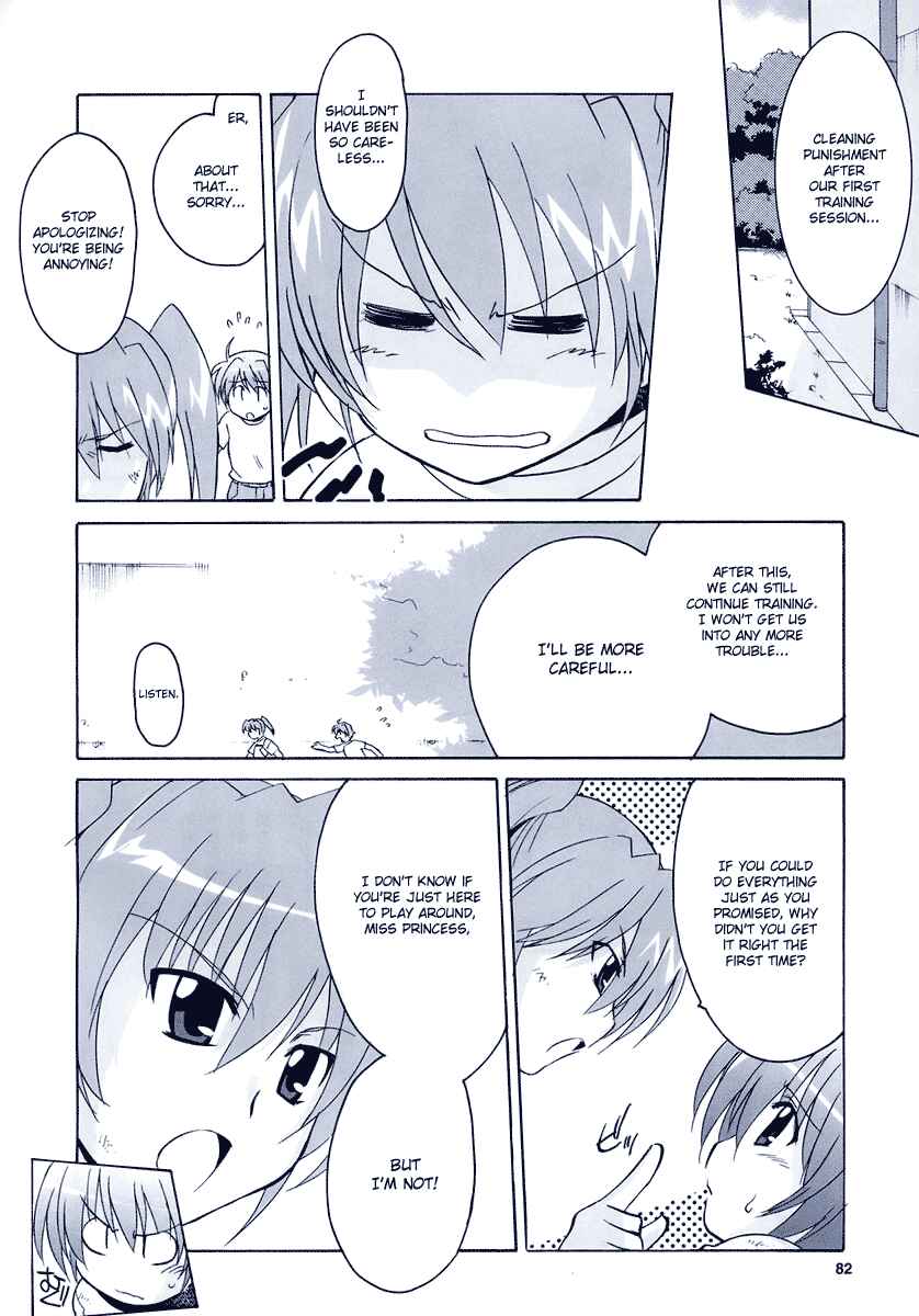 Mahou Shoujo Lyrical Nanoha StrikerS the Comics Chapter 4 - Page 22