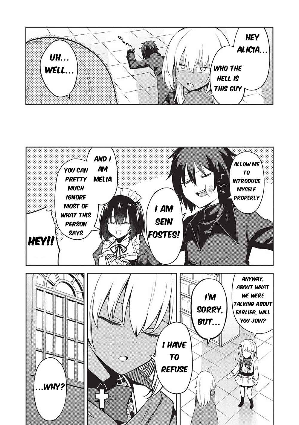 Seinaru Kishi no Ankokudou Chapter 17 - Page 7