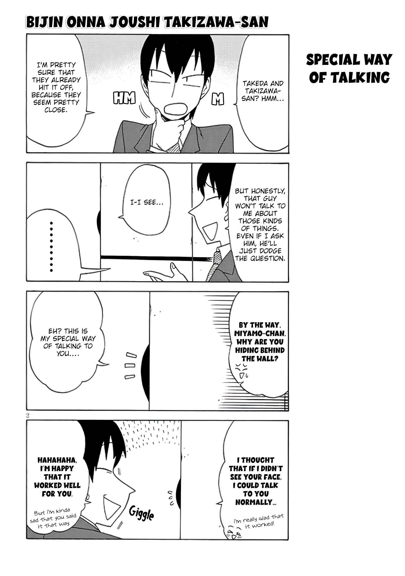 Bijin Onna Joushi Takizawa-san Chapter 111 - Page 2