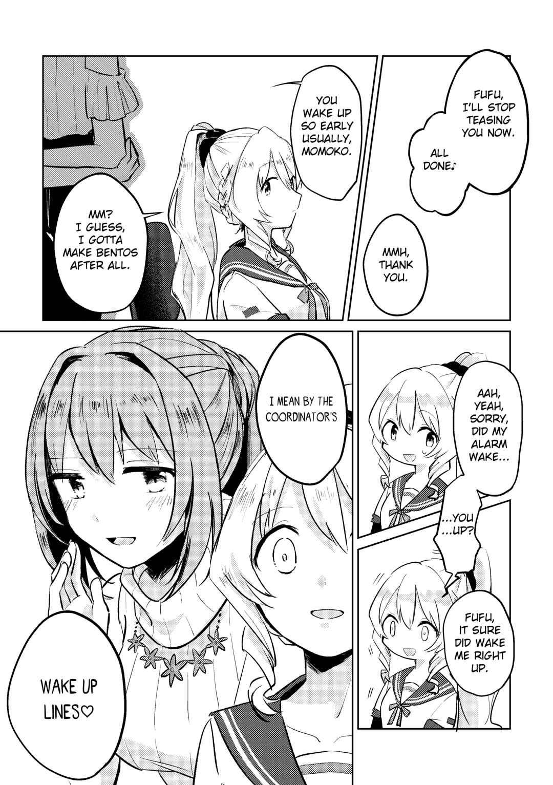 Magia Record: Mahou Shoujo Madoka★Magica Side Story - MomoMita web version (Doujinshi) Chapter 2 - Page 12
