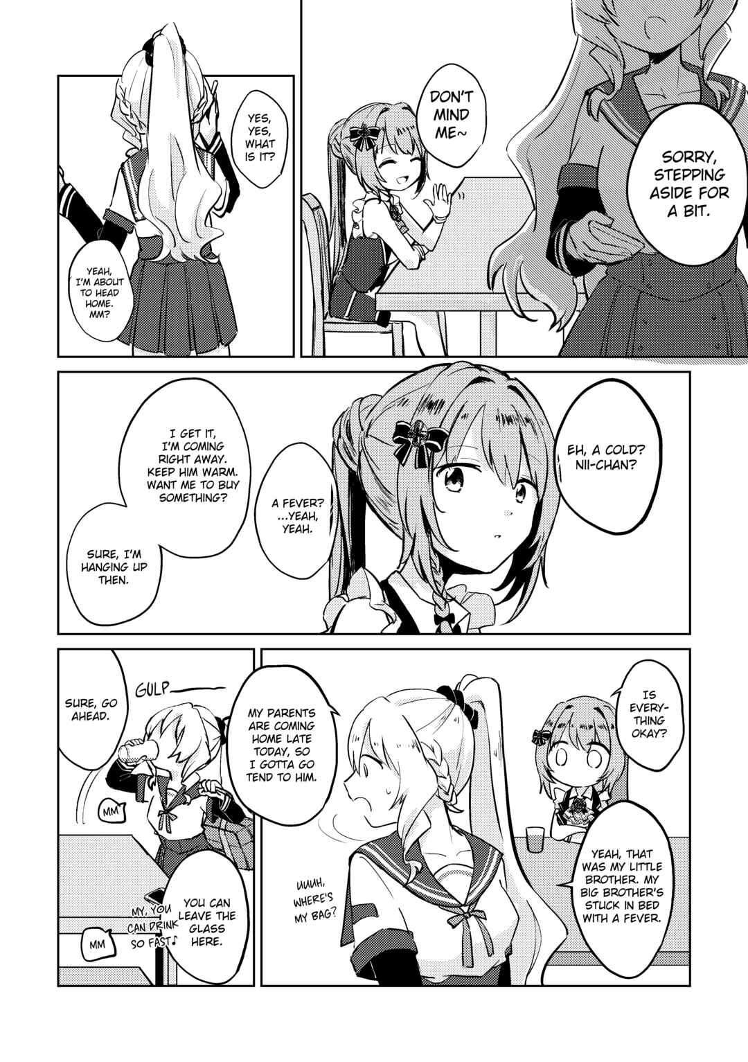 Magia Record: Mahou Shoujo Madoka★Magica Side Story - MomoMita web version (Doujinshi) Chapter 2 - Page 5
