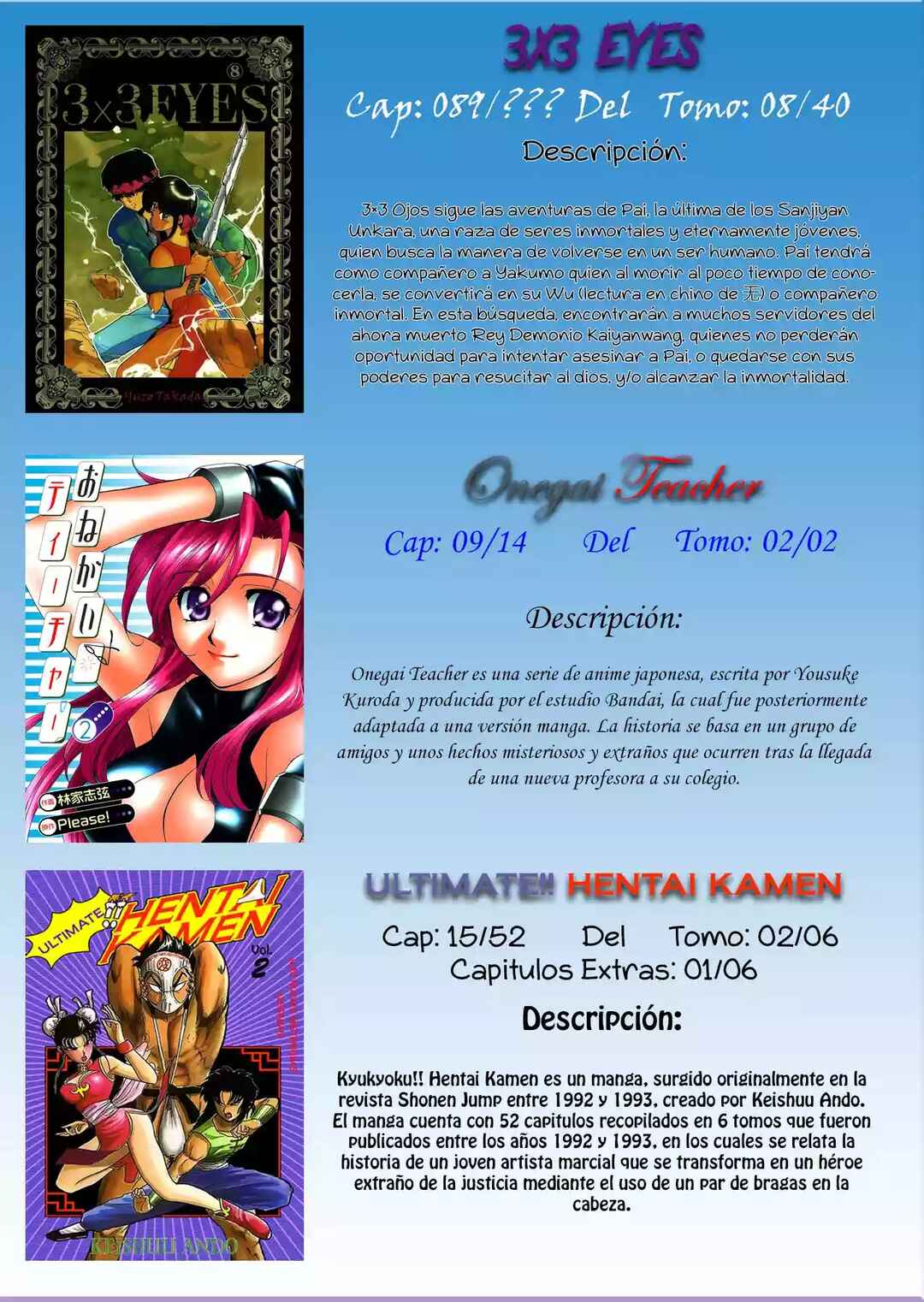 3×3 EYES Chapter 89 - Page 19