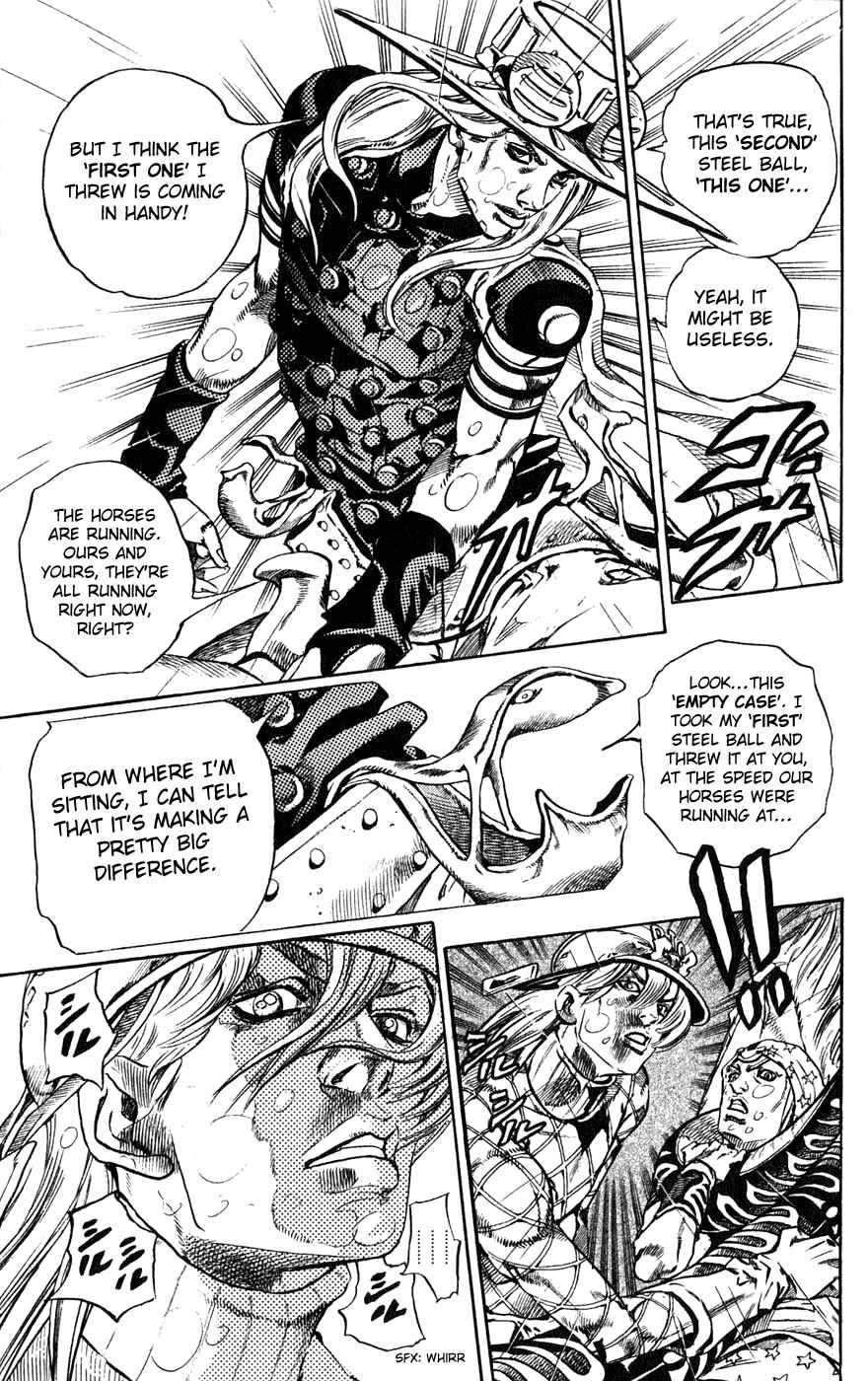 JoJo no Kimyou na Bouken: Part 7 - Steel Ball Run Chapter 39 - Page 11