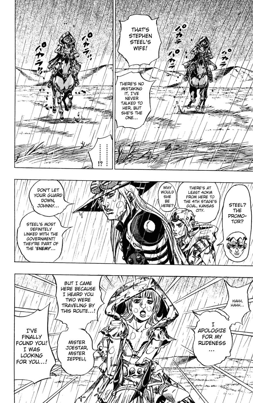 JoJo no Kimyou na Bouken: Part 7 - Steel Ball Run Chapter 39 - Page 21