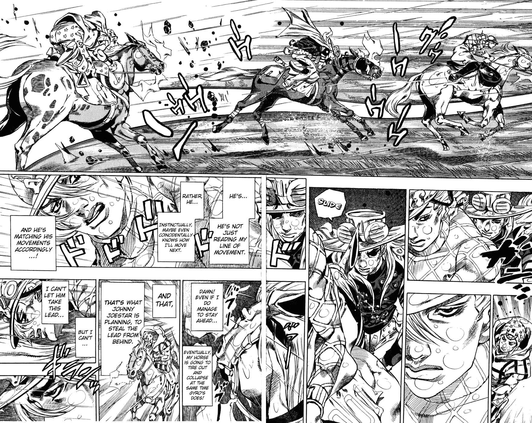 JoJo no Kimyou na Bouken: Part 7 - Steel Ball Run Chapter 39 - Page 3