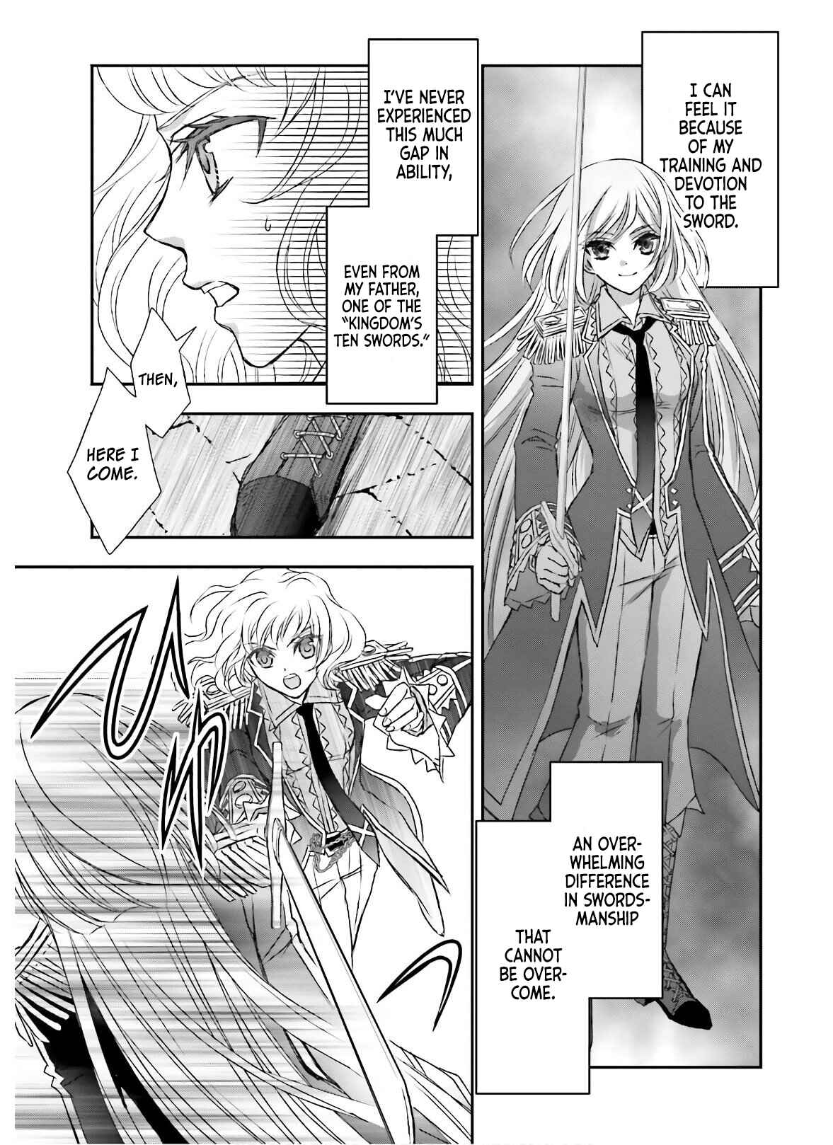 Shinigami ni Sodaterareta Shoujo wa Shikkoku no Tsurugi o Mune ni Idaku Chapter 15 - Page 16