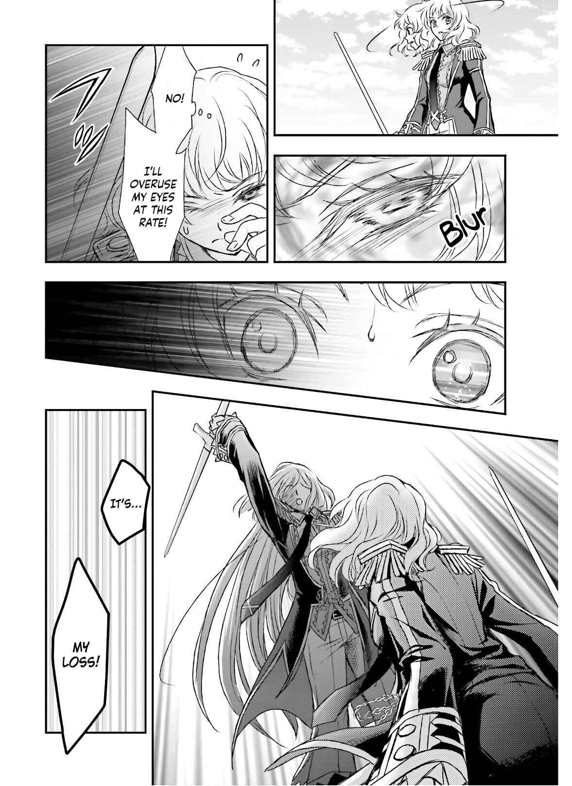 Shinigami ni Sodaterareta Shoujo wa Shikkoku no Tsurugi o Mune ni Idaku Chapter 15 - Page 23