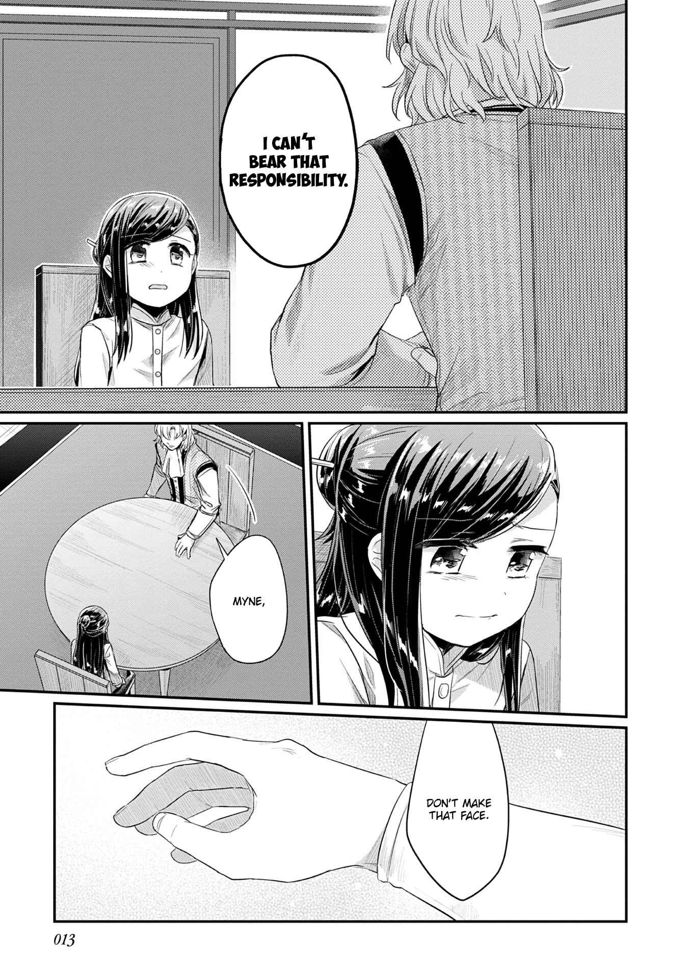 Honzuki no Gekokujou: Shisho ni Naru tame ni wa Shudan o Erandeiraremasen—Dai-2 Bu: Hon no Tamenara Miko ni Naru! Chapter 16 - Page 15