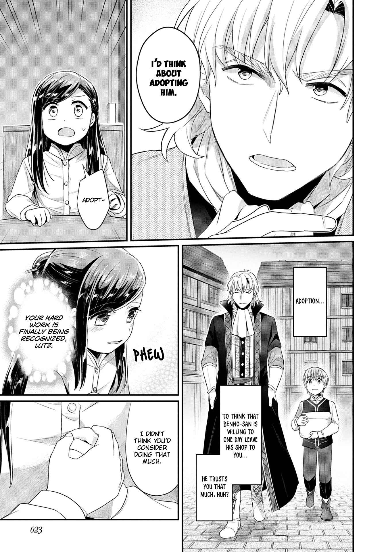 Honzuki no Gekokujou: Shisho ni Naru tame ni wa Shudan o Erandeiraremasen—Dai-2 Bu: Hon no Tamenara Miko ni Naru! Chapter 16 - Page 25