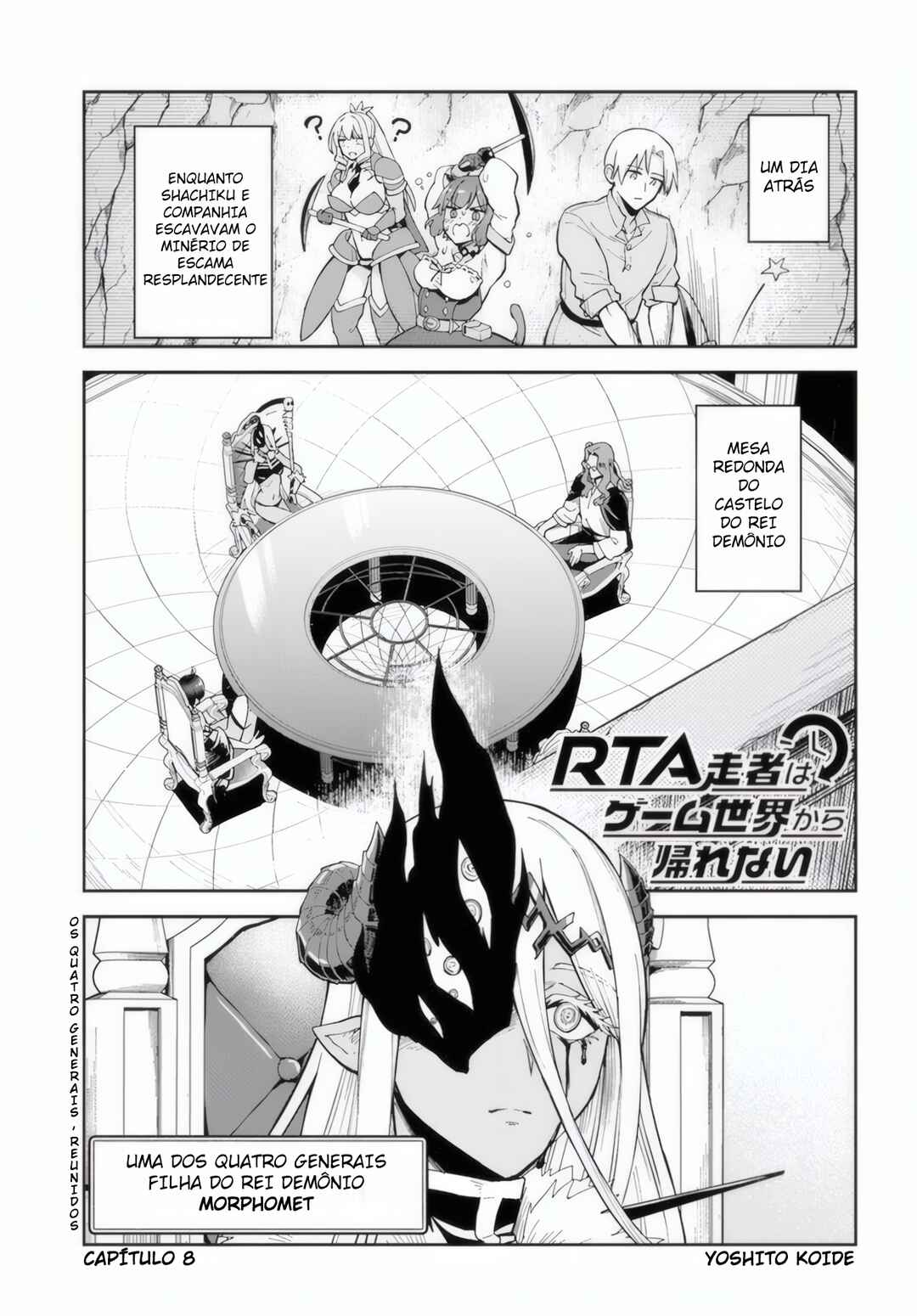 RTA Sousha wa Game Sekai kara Kaerenai Chapter 8 - Page 1
