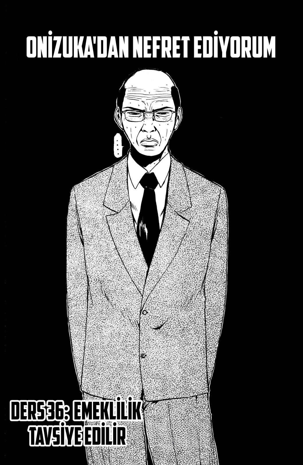 GTO: Great Teacher Onizuka Chapter 36 - Page 1