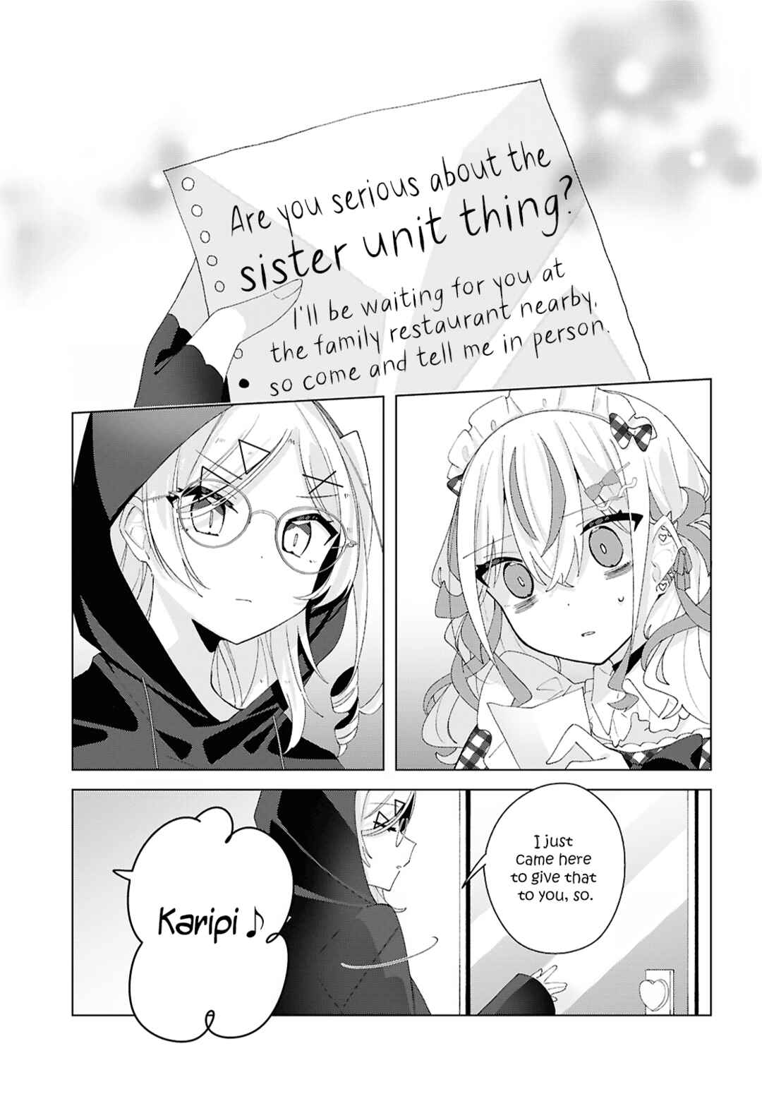 Herami Shimai wa Docchi mo Yanderu Chapter 15 - Page 1