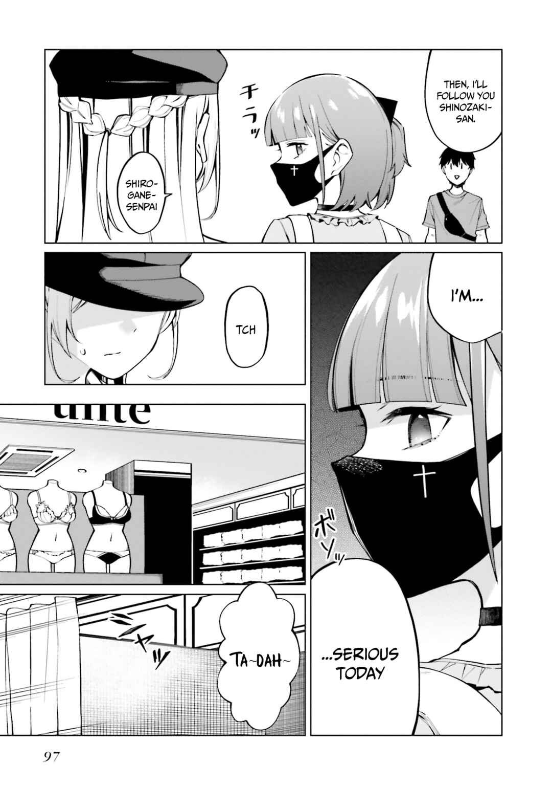 Hyoujou ga Issai Wakaranai Shirogane-san Chapter 10 - Page 10
